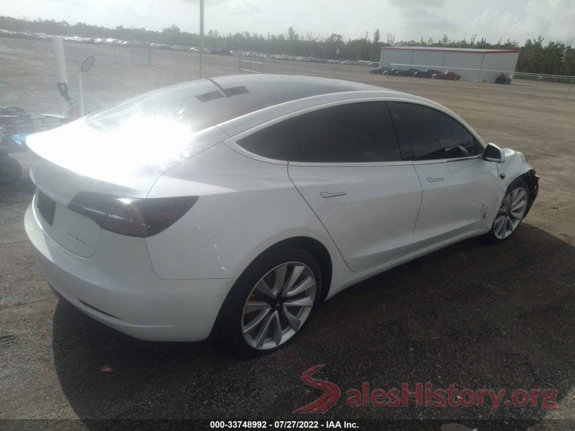 5YJ3E1EC7LF587083 2020 TESLA MODEL 3