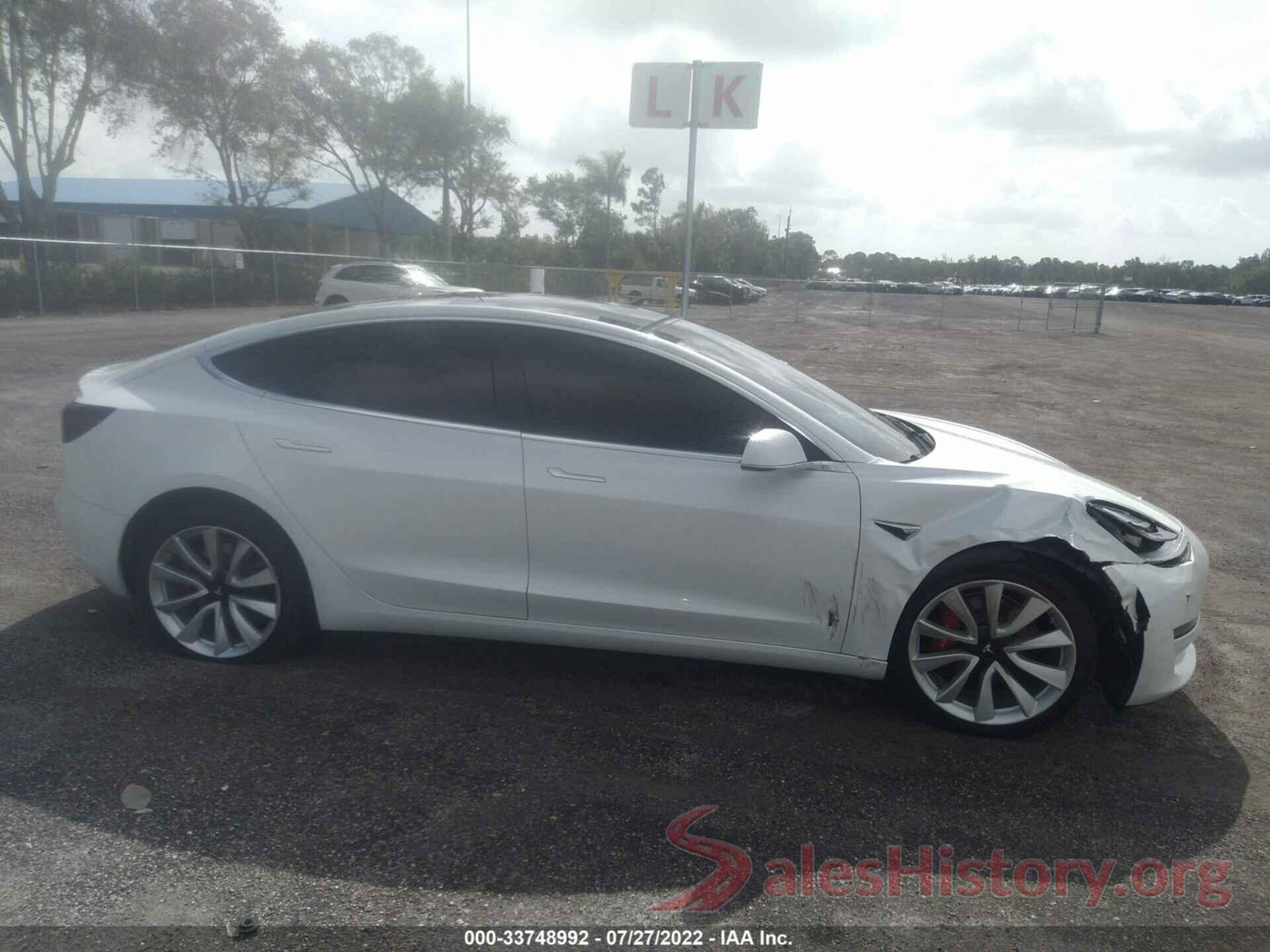 5YJ3E1EC7LF587083 2020 TESLA MODEL 3