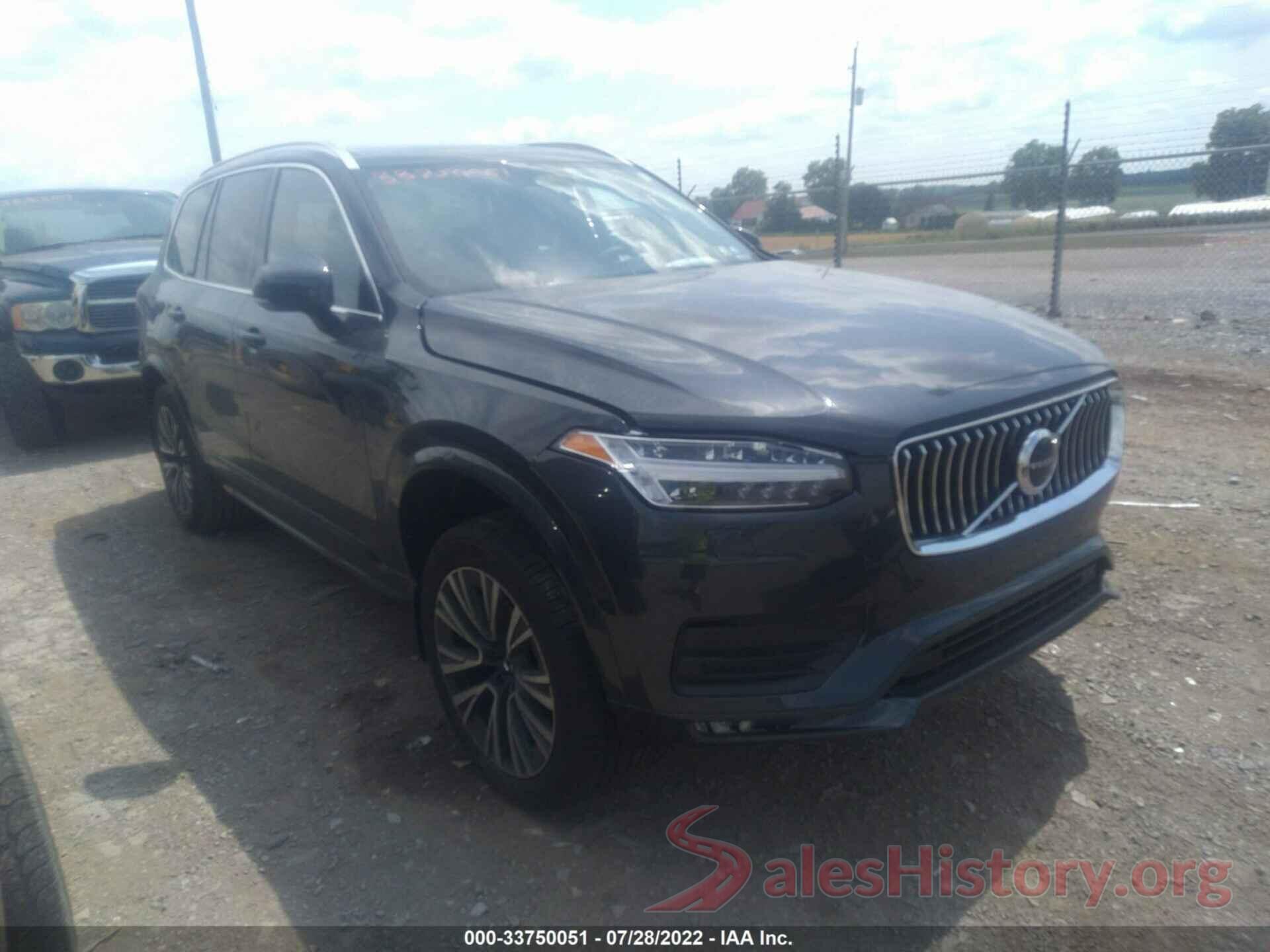 YV4A22PK3M1742357 2021 VOLVO XC90