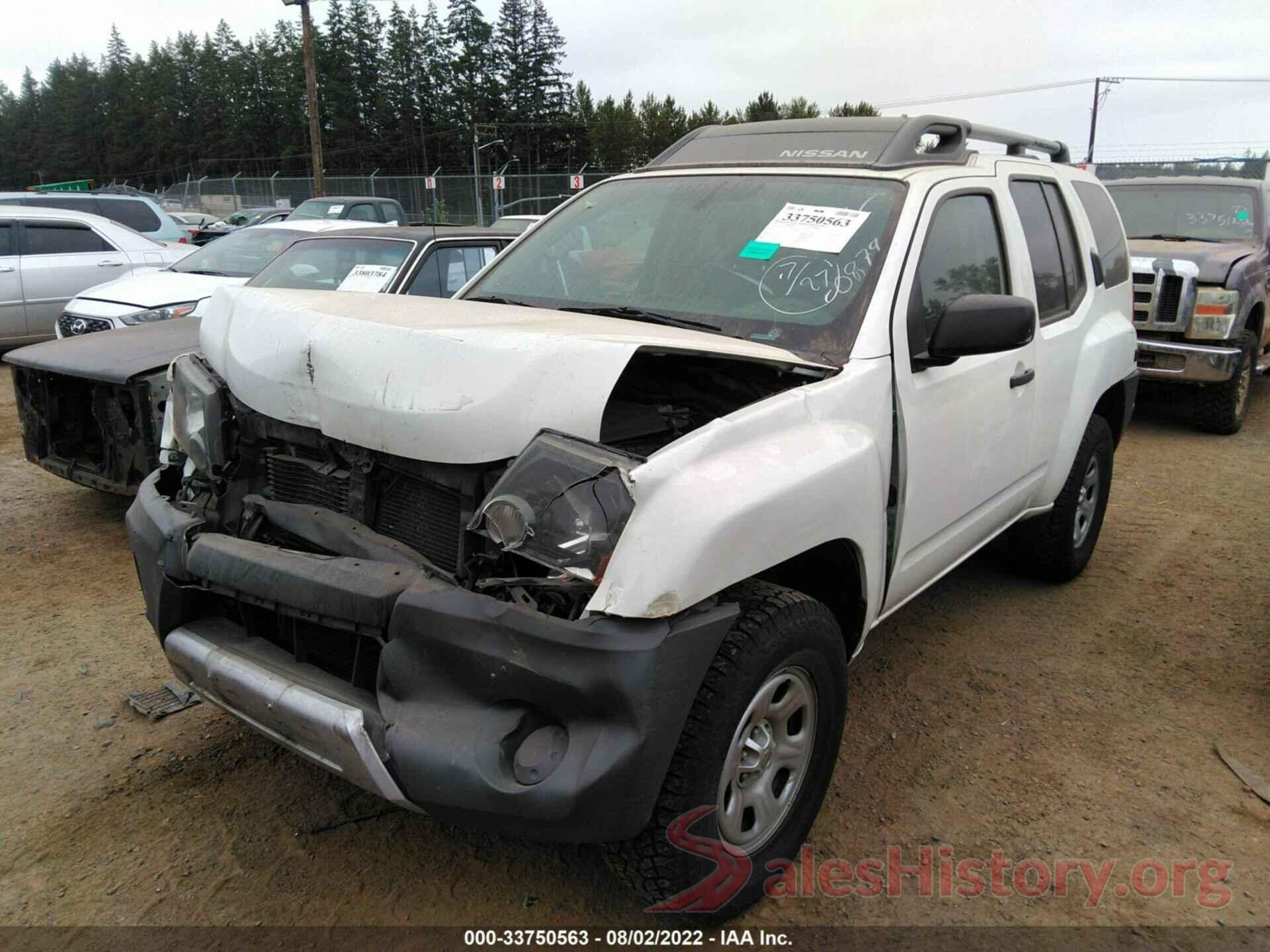 5N1AN0NW9EN810879 2014 NISSAN XTERRA