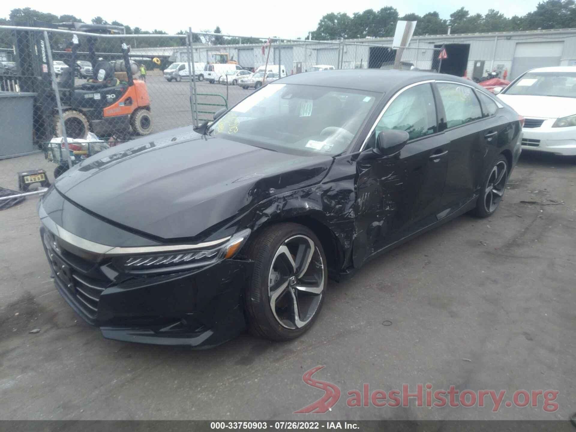 1HGCV1F47MA118997 2021 HONDA ACCORD SEDAN