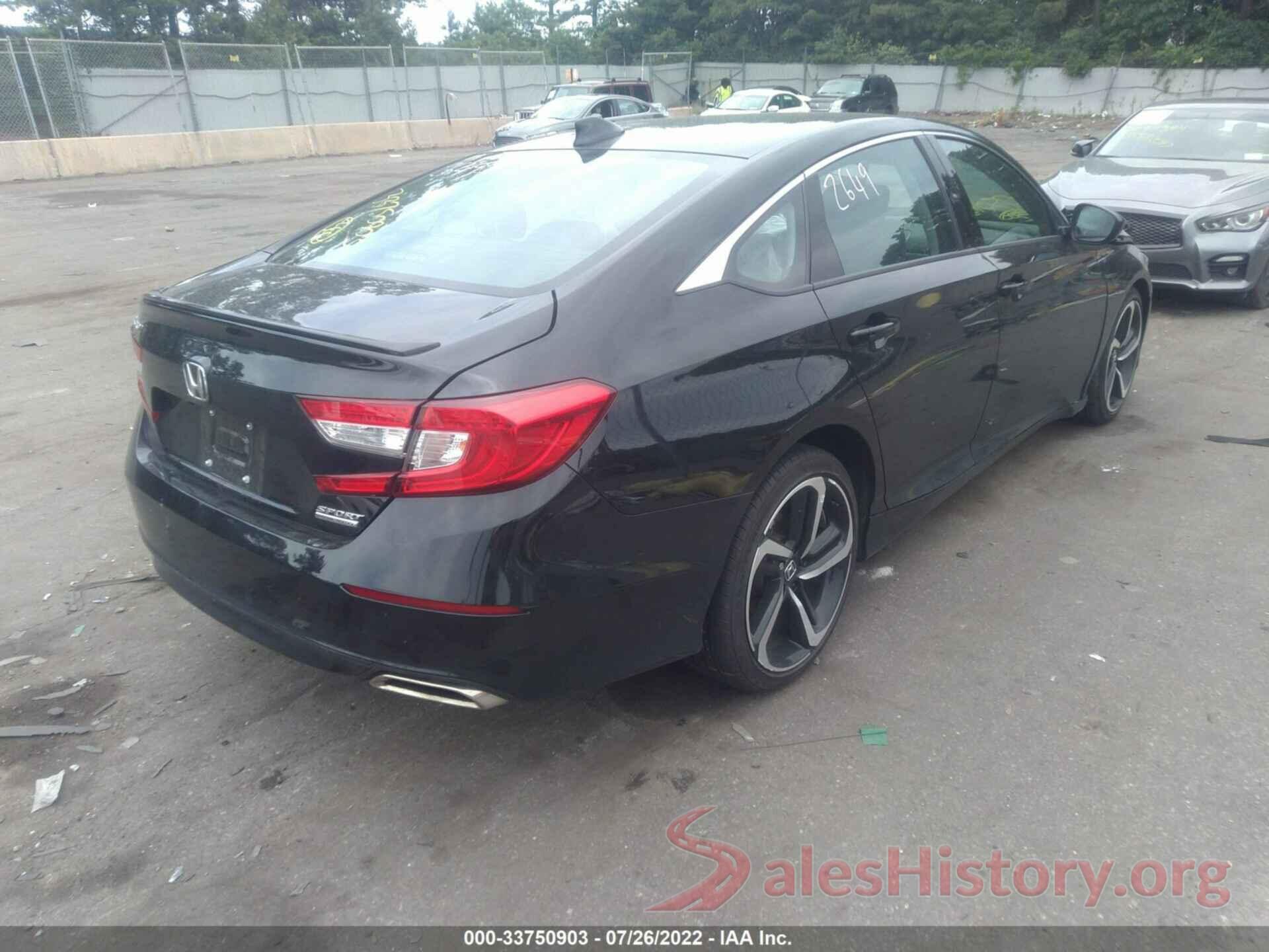 1HGCV1F47MA118997 2021 HONDA ACCORD SEDAN