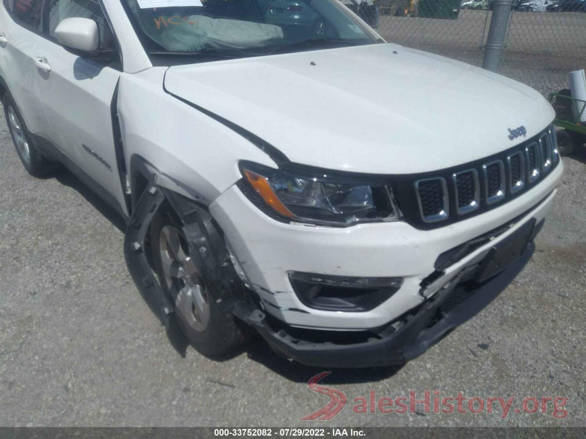 3C4NJDBB4JT139190 2018 JEEP COMPASS