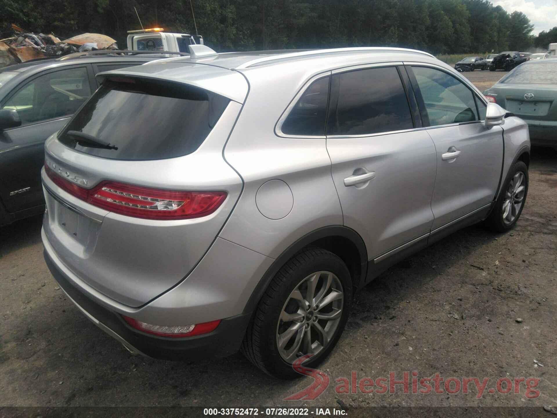 5LMCJ2C93KUL18294 2019 LINCOLN MKC