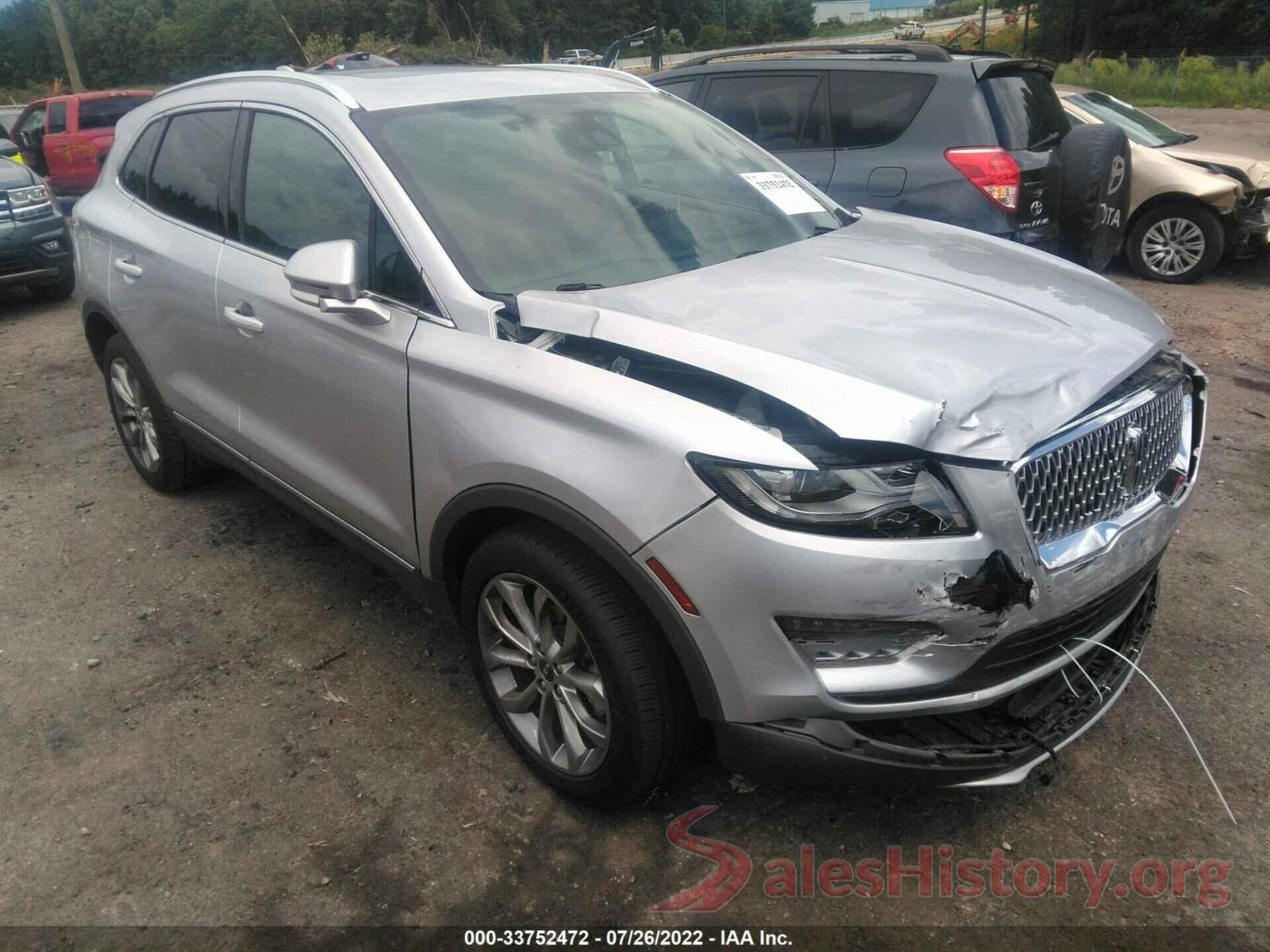 5LMCJ2C93KUL18294 2019 LINCOLN MKC