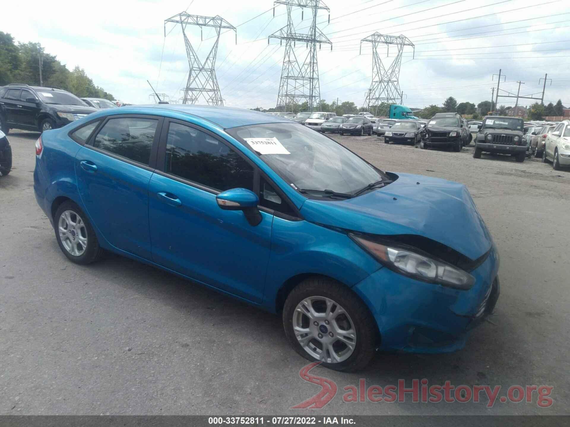 3FADP4BJ9GM167741 2016 FORD FIESTA