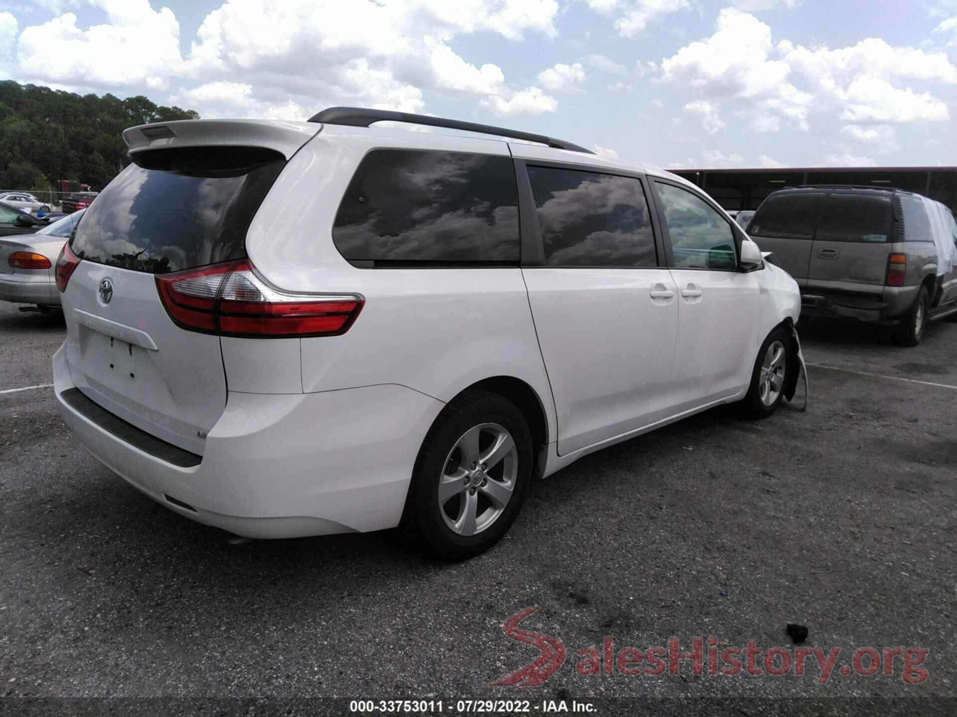 5TDKK3DCXFS586690 2015 TOYOTA SIENNA