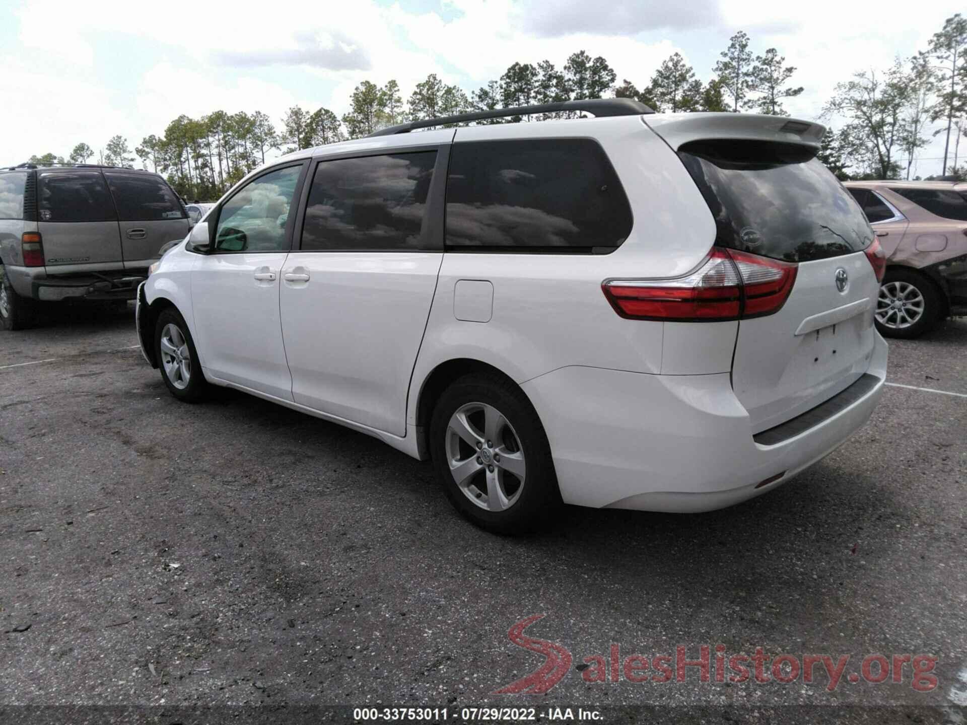 5TDKK3DCXFS586690 2015 TOYOTA SIENNA