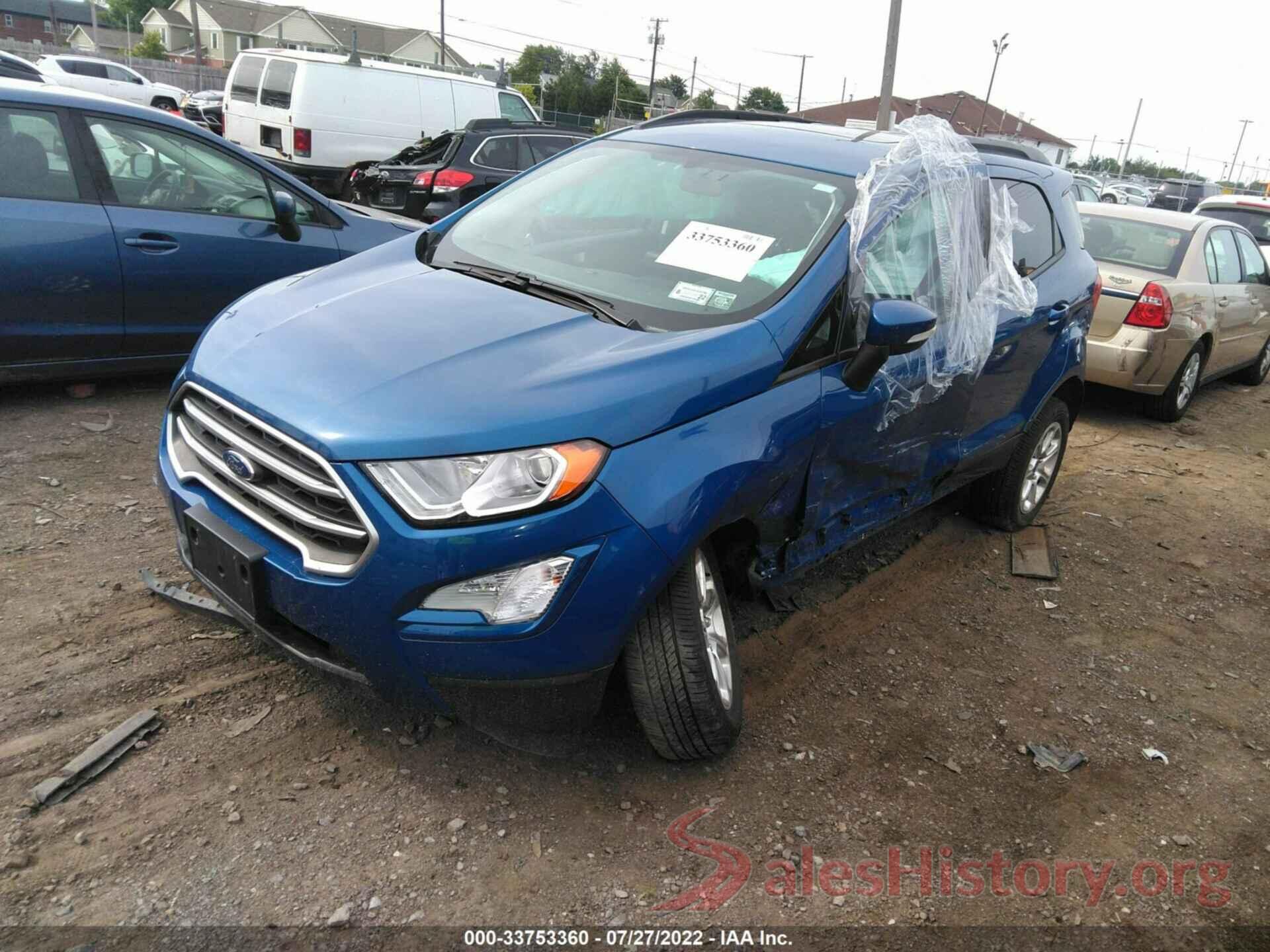 MAJ6S3GL0LC312138 2020 FORD ECOSPORT