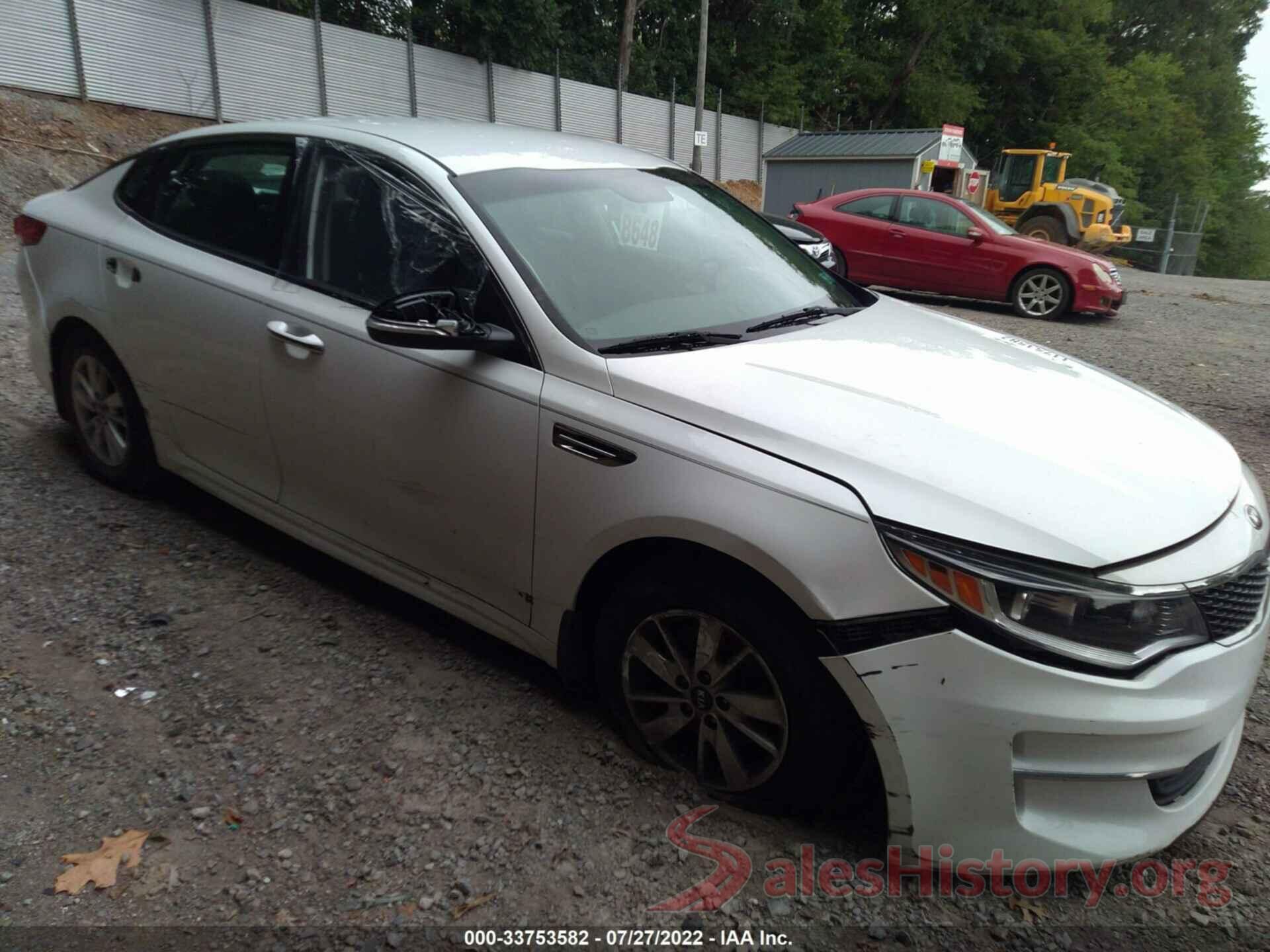 5XXGT4L37GG038420 2016 KIA OPTIMA