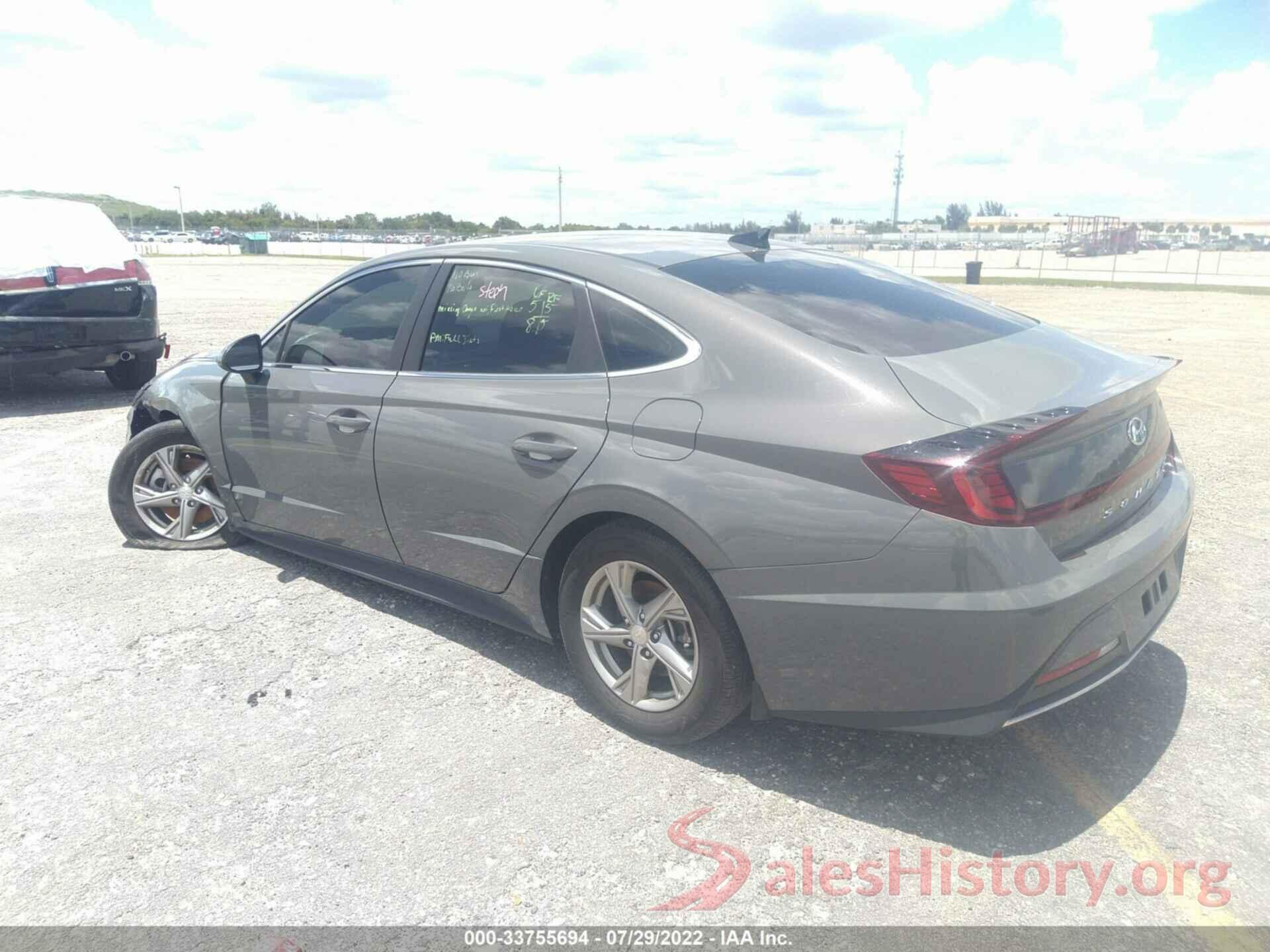 5NPEG4JA4LH046745 2020 HYUNDAI SONATA