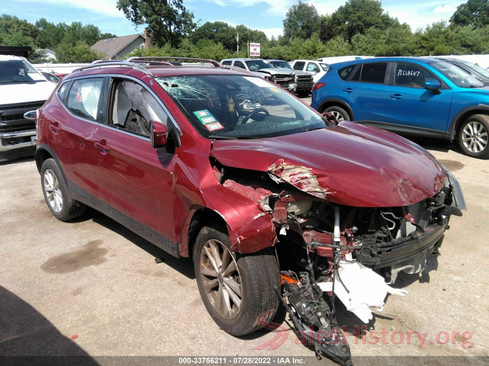 JN1BJ1CR8KW325374 2019 NISSAN ROGUE SPORT