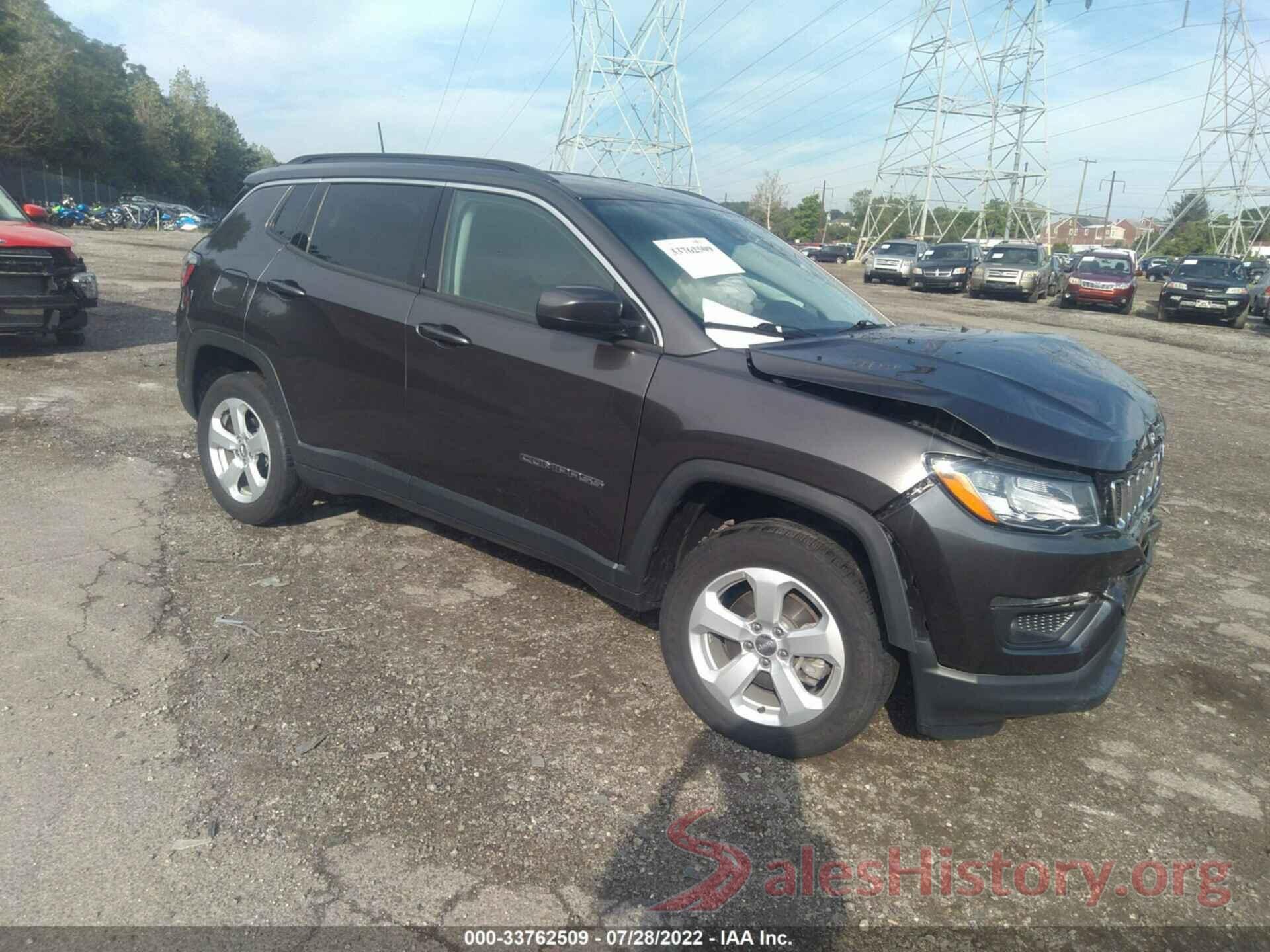 3C4NJDBB7LT143222 2020 JEEP COMPASS