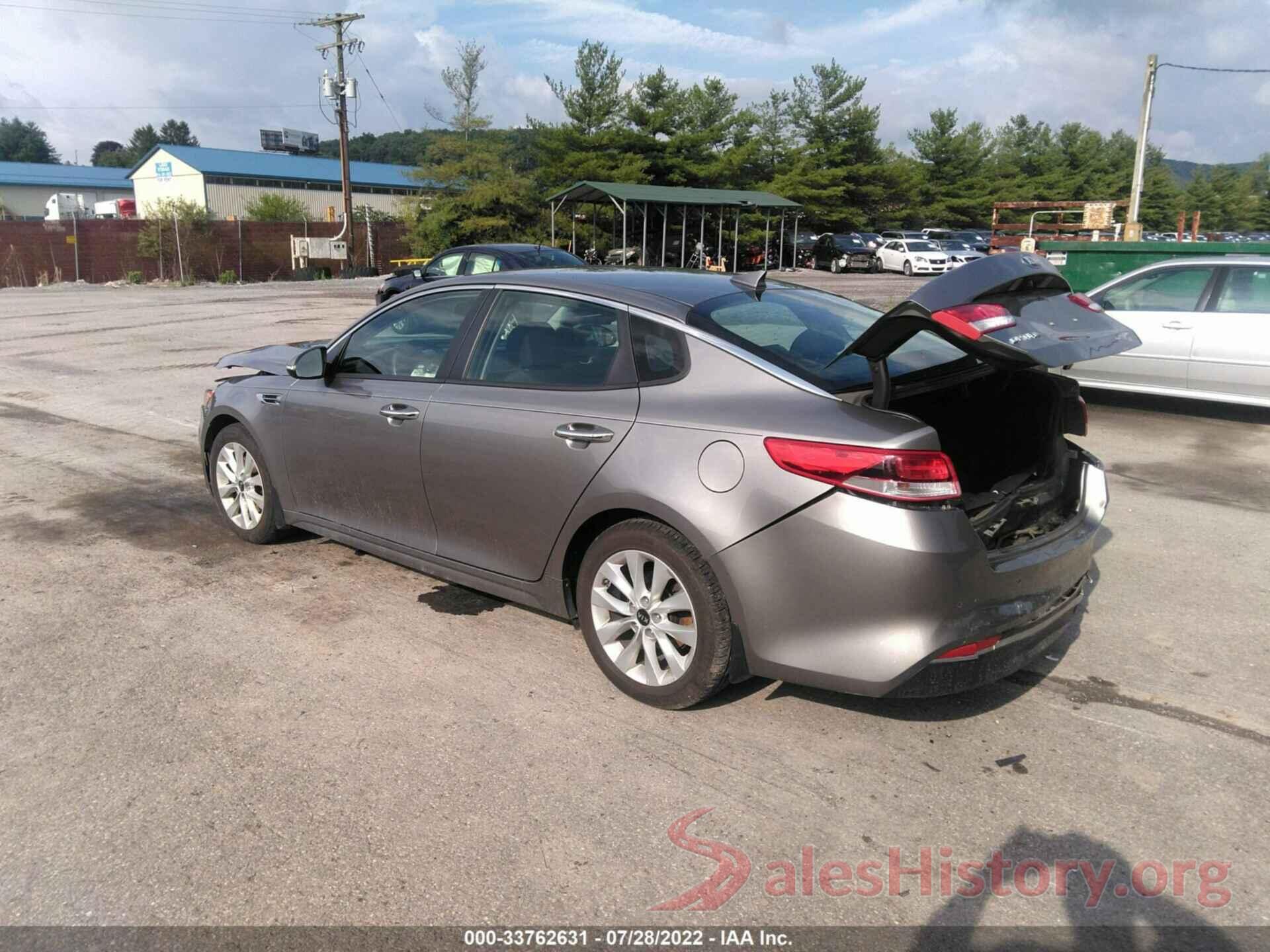 5XXGT4L30JG267724 2018 KIA OPTIMA