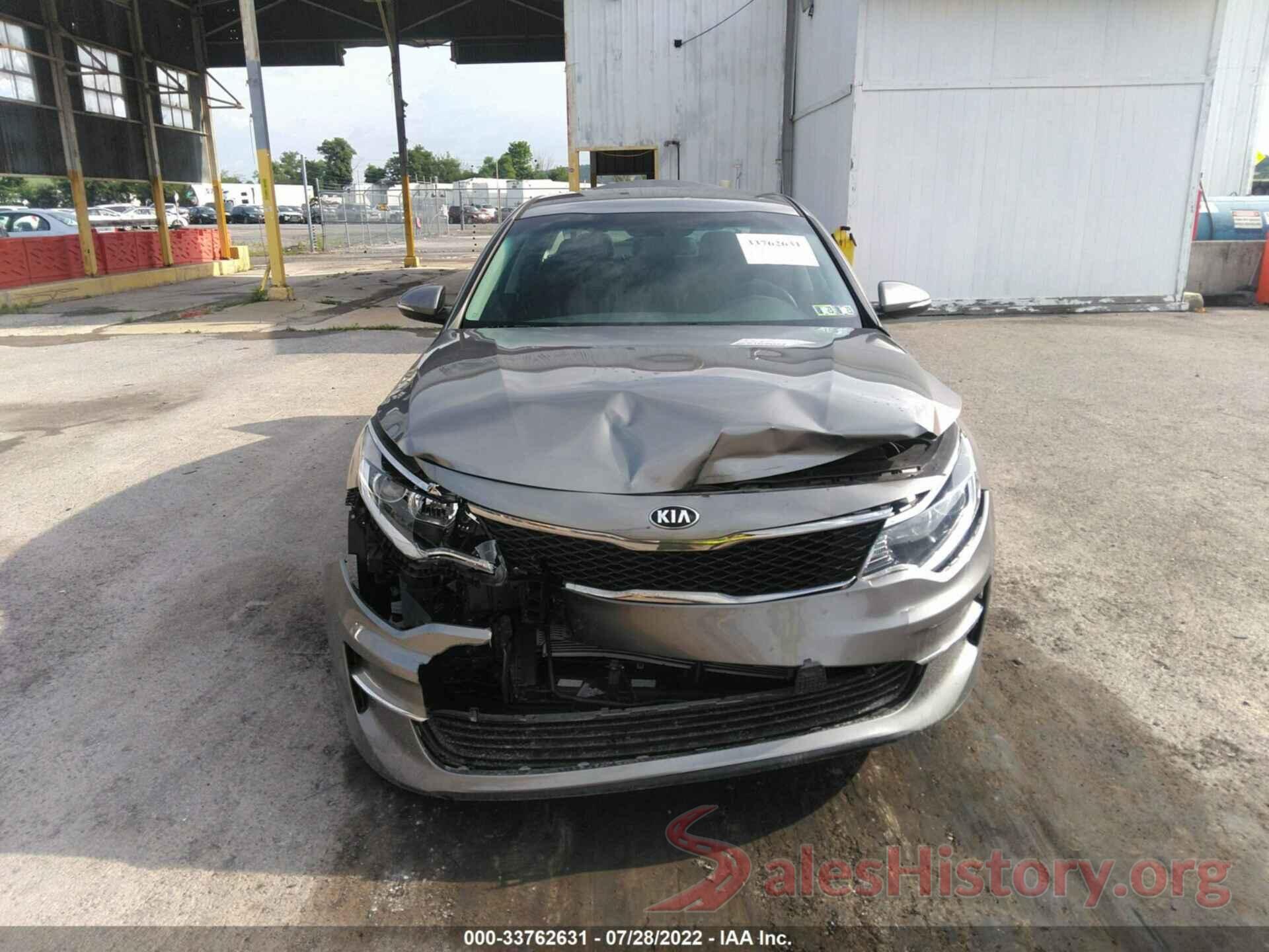 5XXGT4L30JG267724 2018 KIA OPTIMA