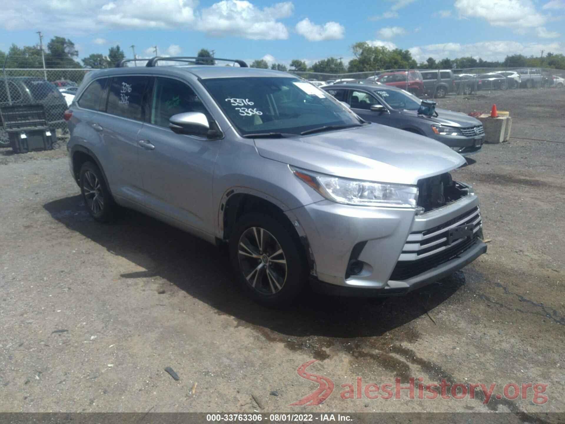 5TDBZRFH7JS837360 2018 TOYOTA HIGHLANDER