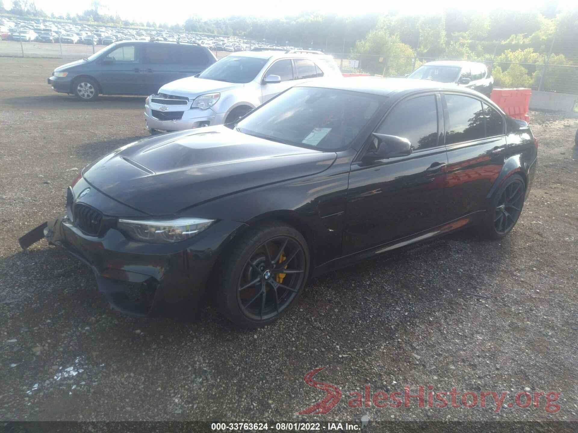 WBS8M9C50J5L71840 2018 BMW M3