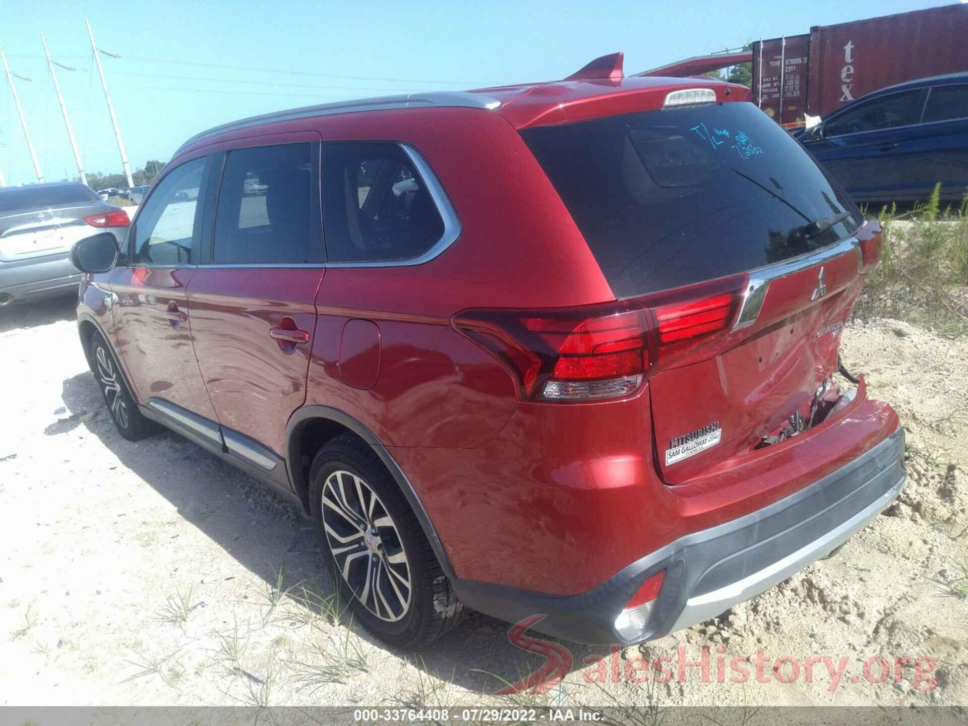 JA4JZ4AX2JZ015961 2018 MITSUBISHI OUTLANDER