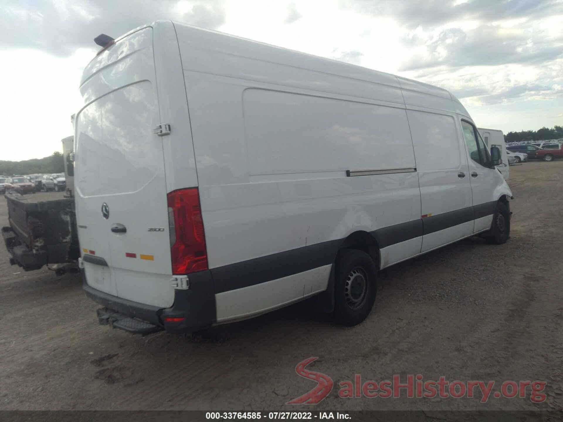 W1W4EDHY1LT030832 2020 MERCEDES-BENZ SPRINTER CARGO VAN