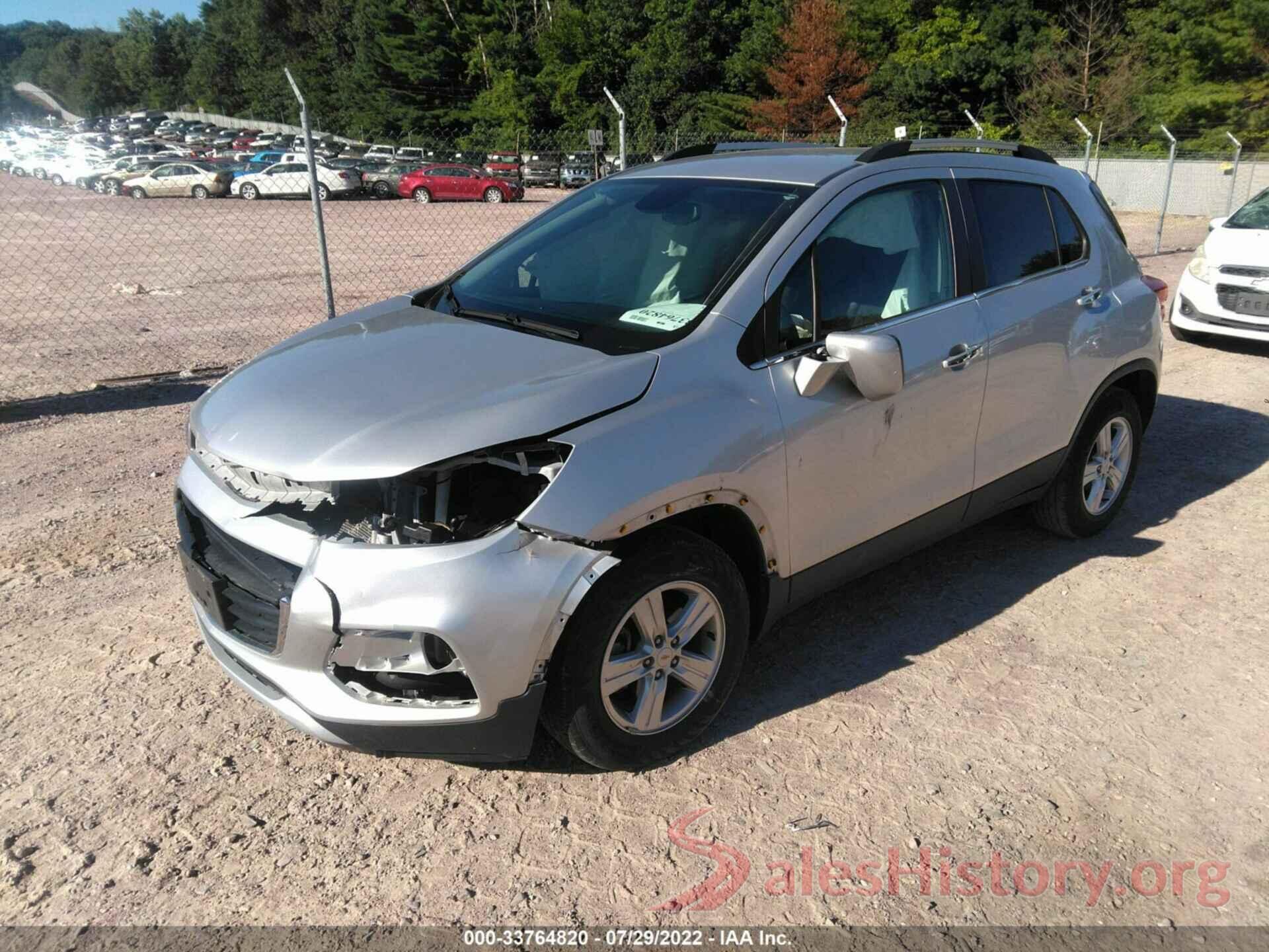 KL7CJLSB8HB193926 2017 CHEVROLET TRAX