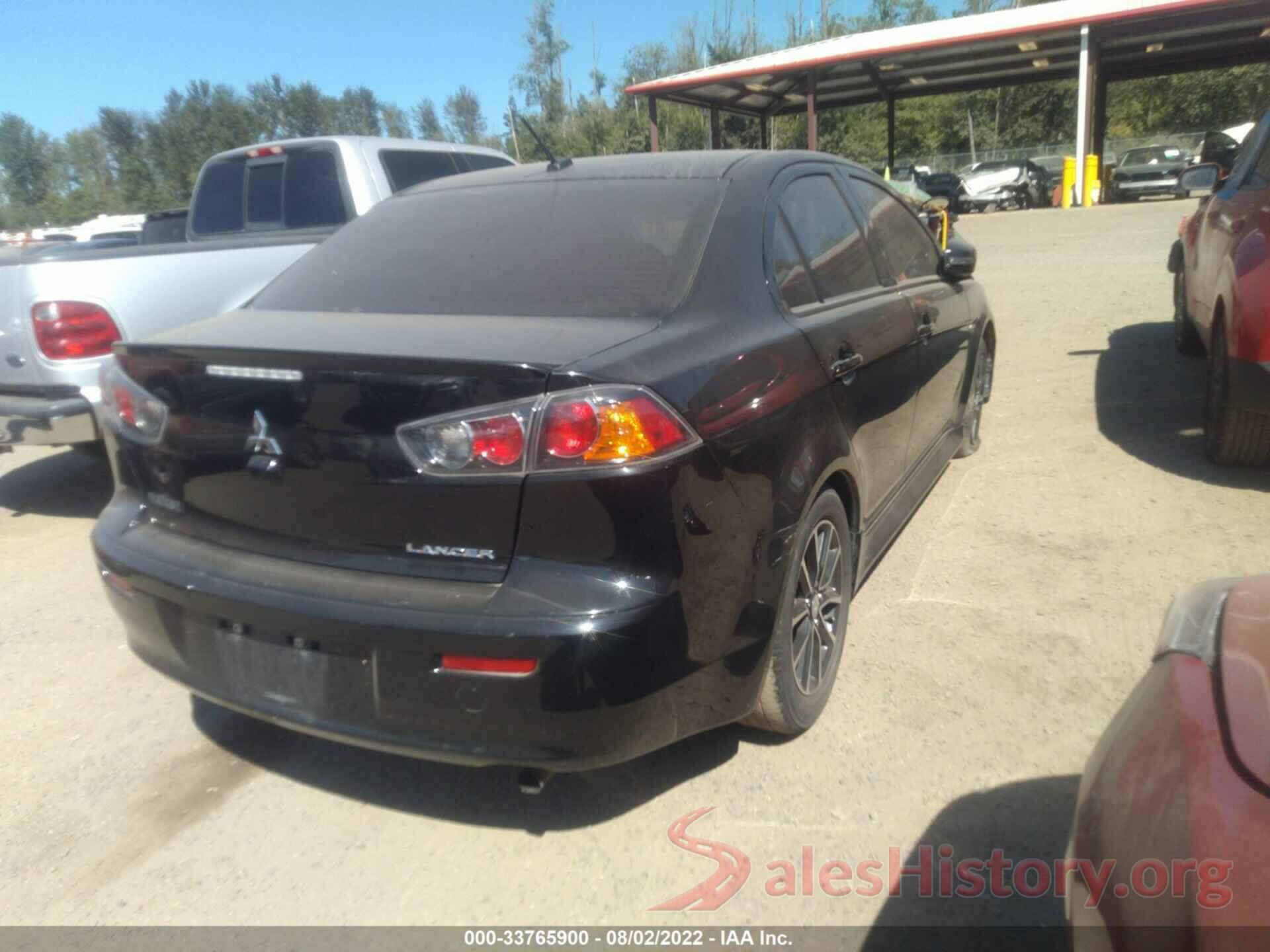 JA32U2FU9HU009382 2017 MITSUBISHI LANCER