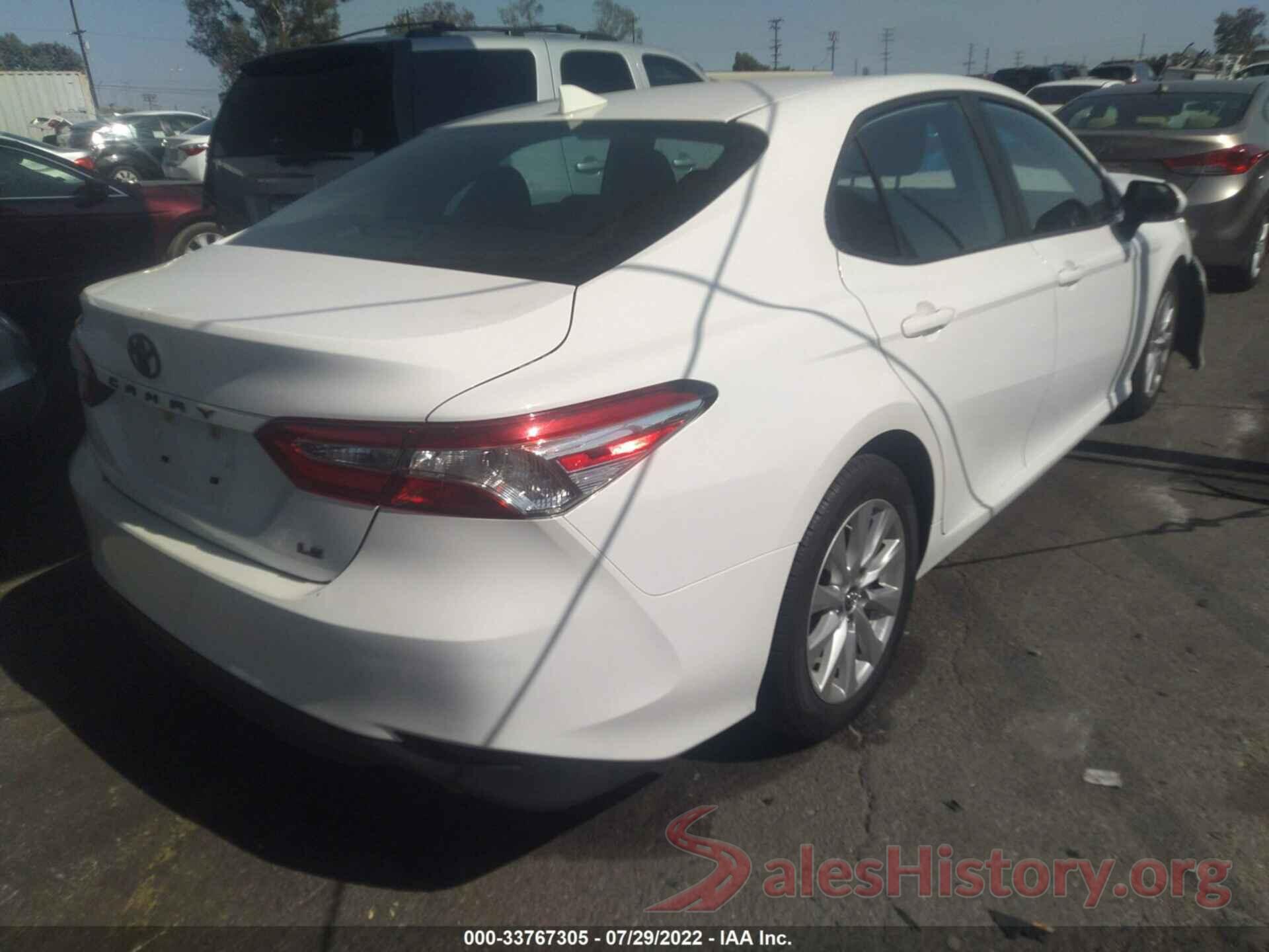 4T1B11HK2KU788241 2019 TOYOTA CAMRY