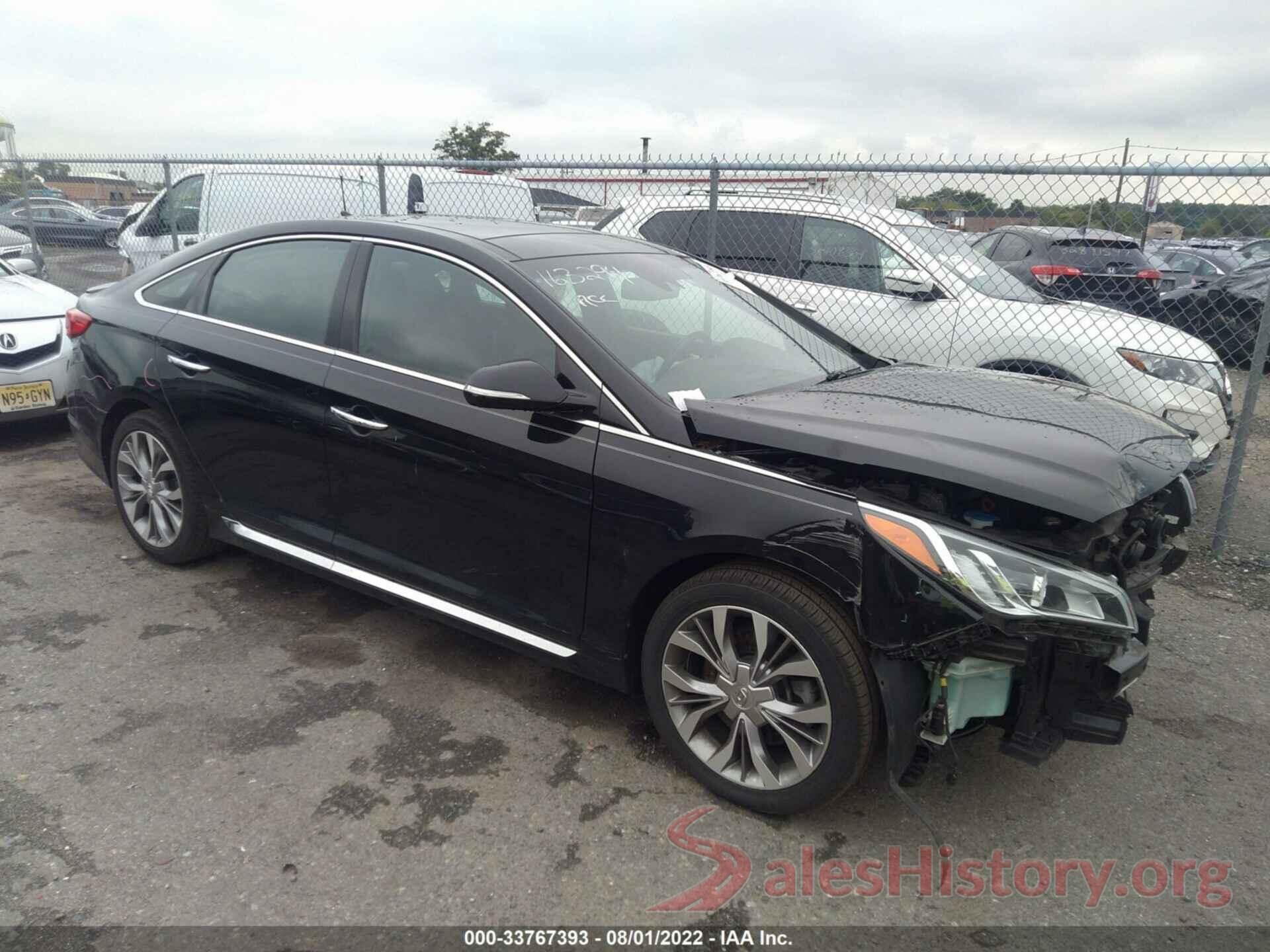 5NPE34ABXHH518622 2017 HYUNDAI SONATA