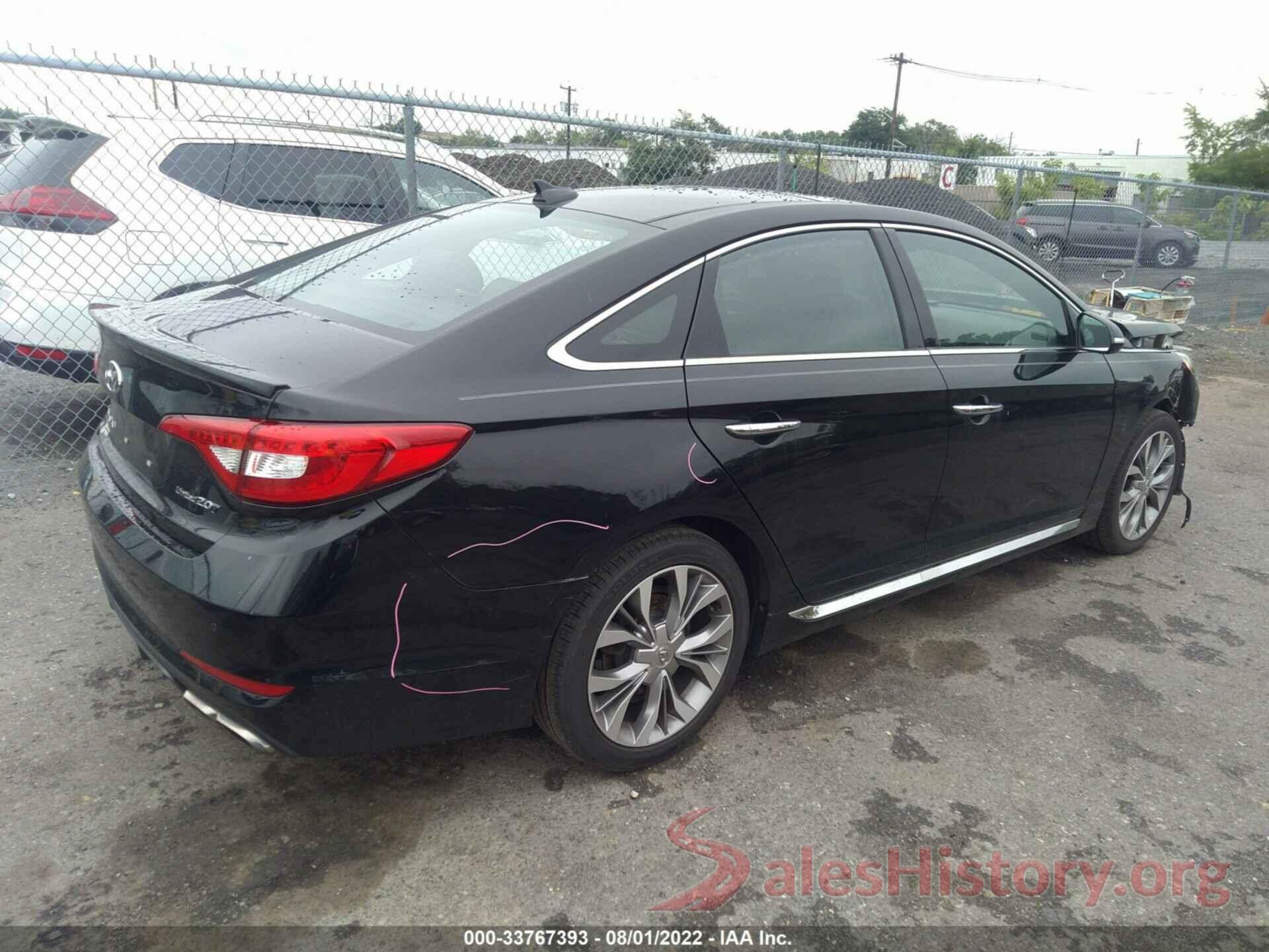 5NPE34ABXHH518622 2017 HYUNDAI SONATA