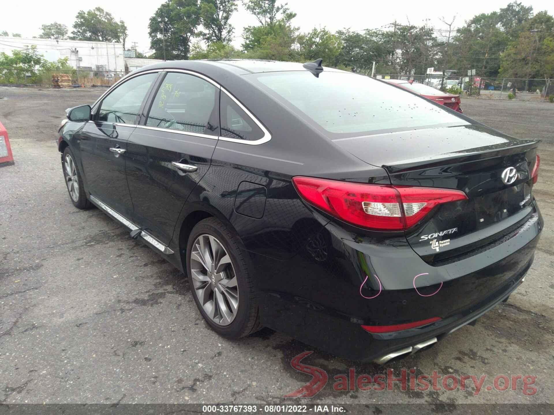 5NPE34ABXHH518622 2017 HYUNDAI SONATA