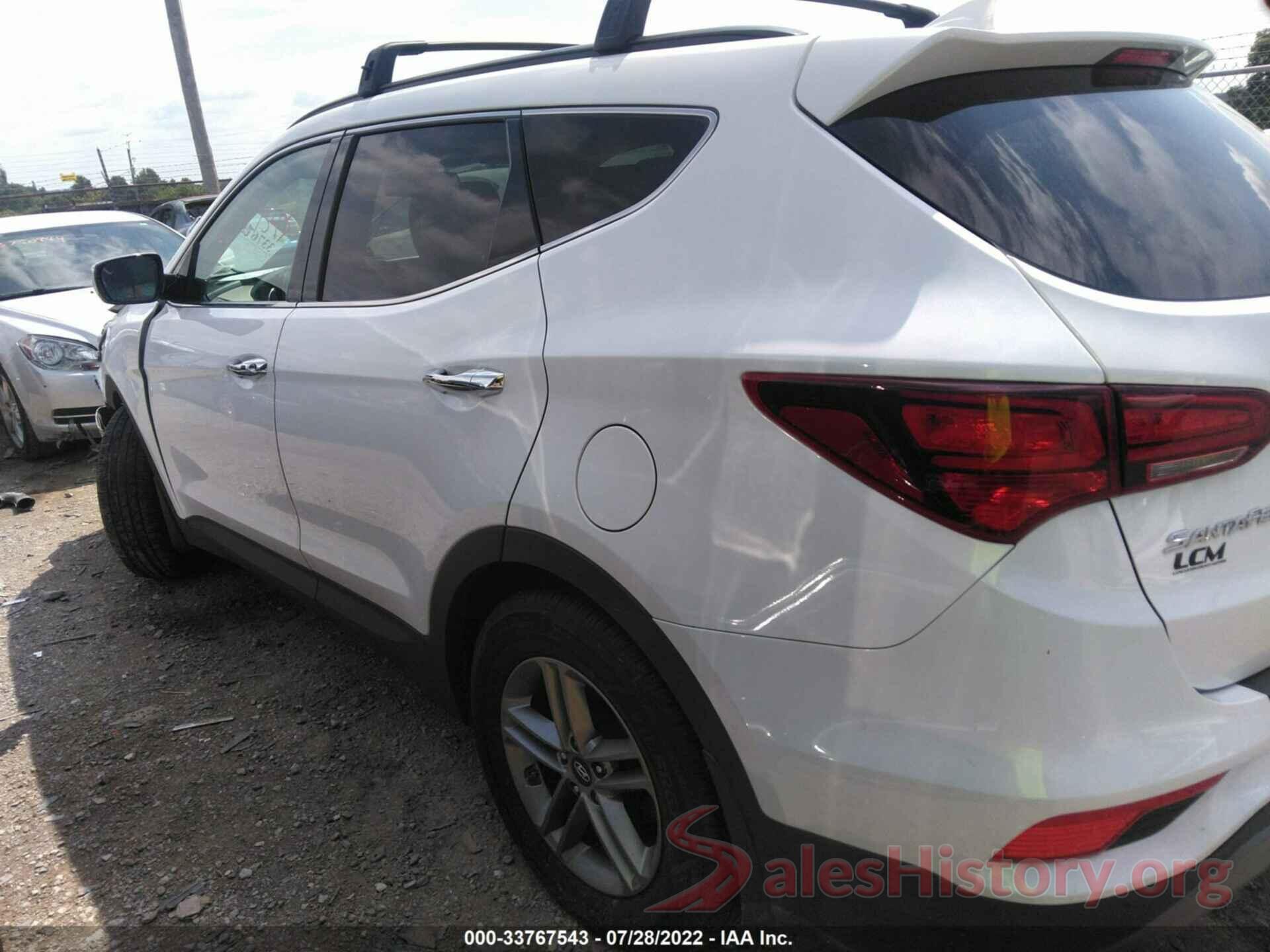 5NMZUDLB7JH088885 2018 HYUNDAI SANTA FE SPORT