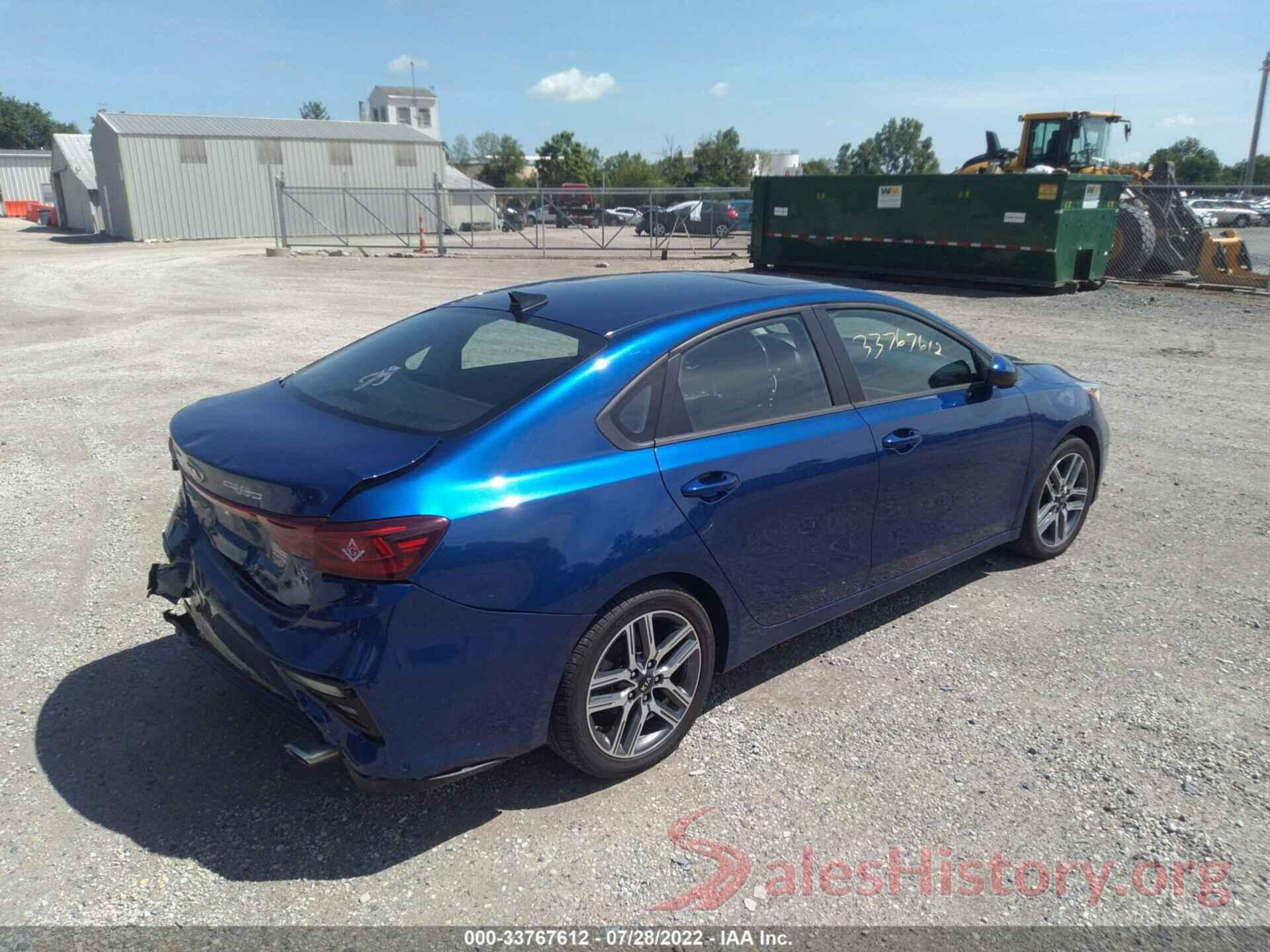 3KPF34AD6KE018068 2019 KIA FORTE