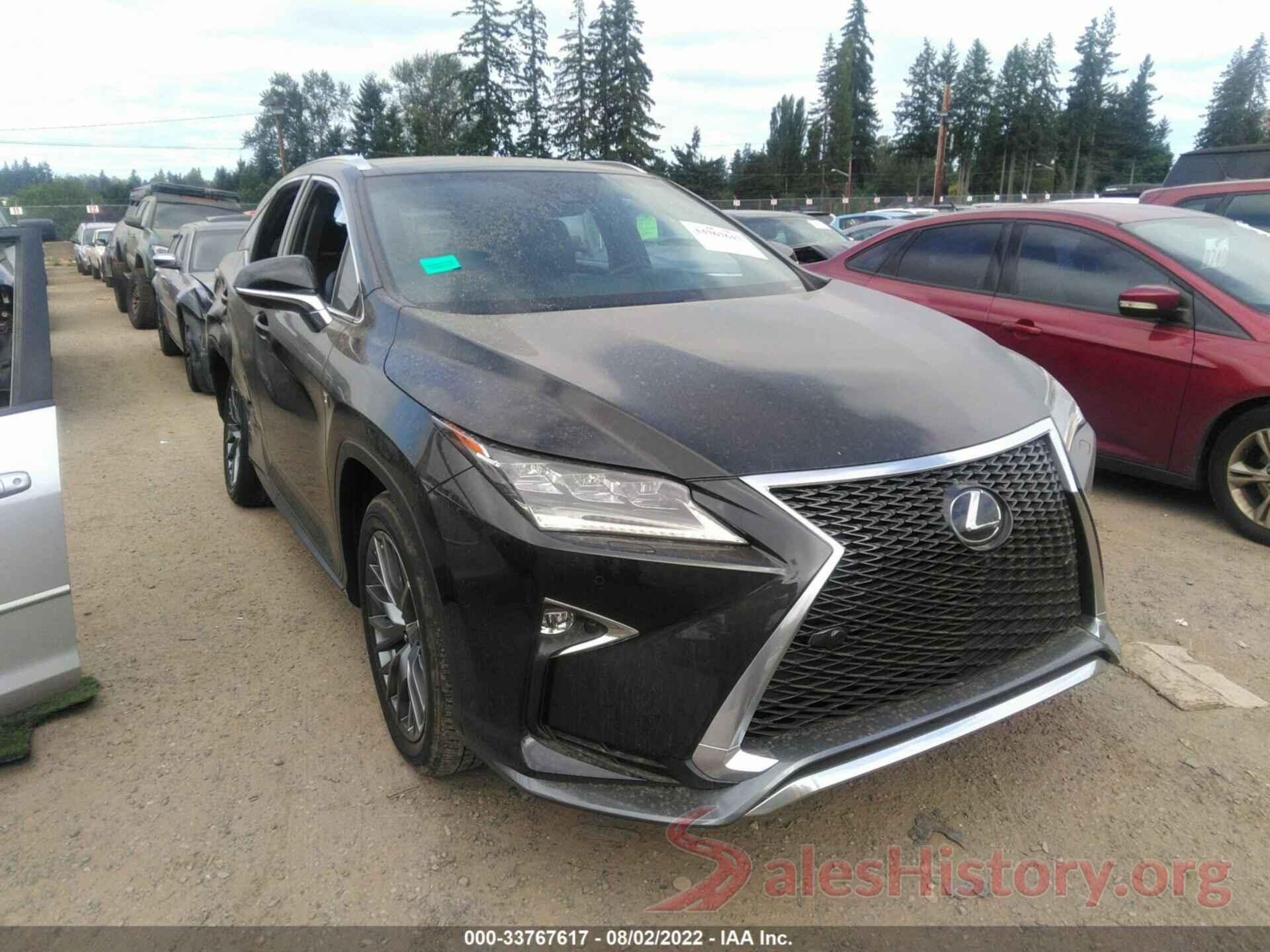 2T2BZMCA3JC158894 2018 LEXUS RX