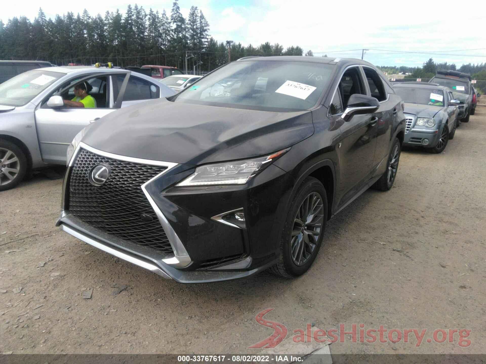 2T2BZMCA3JC158894 2018 LEXUS RX