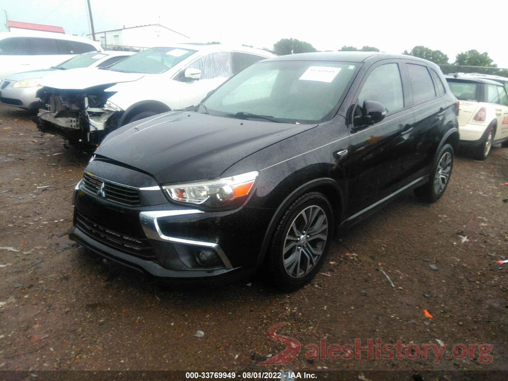 JA4AR3AU7HZ068536 2017 MITSUBISHI OUTLANDER SPORT