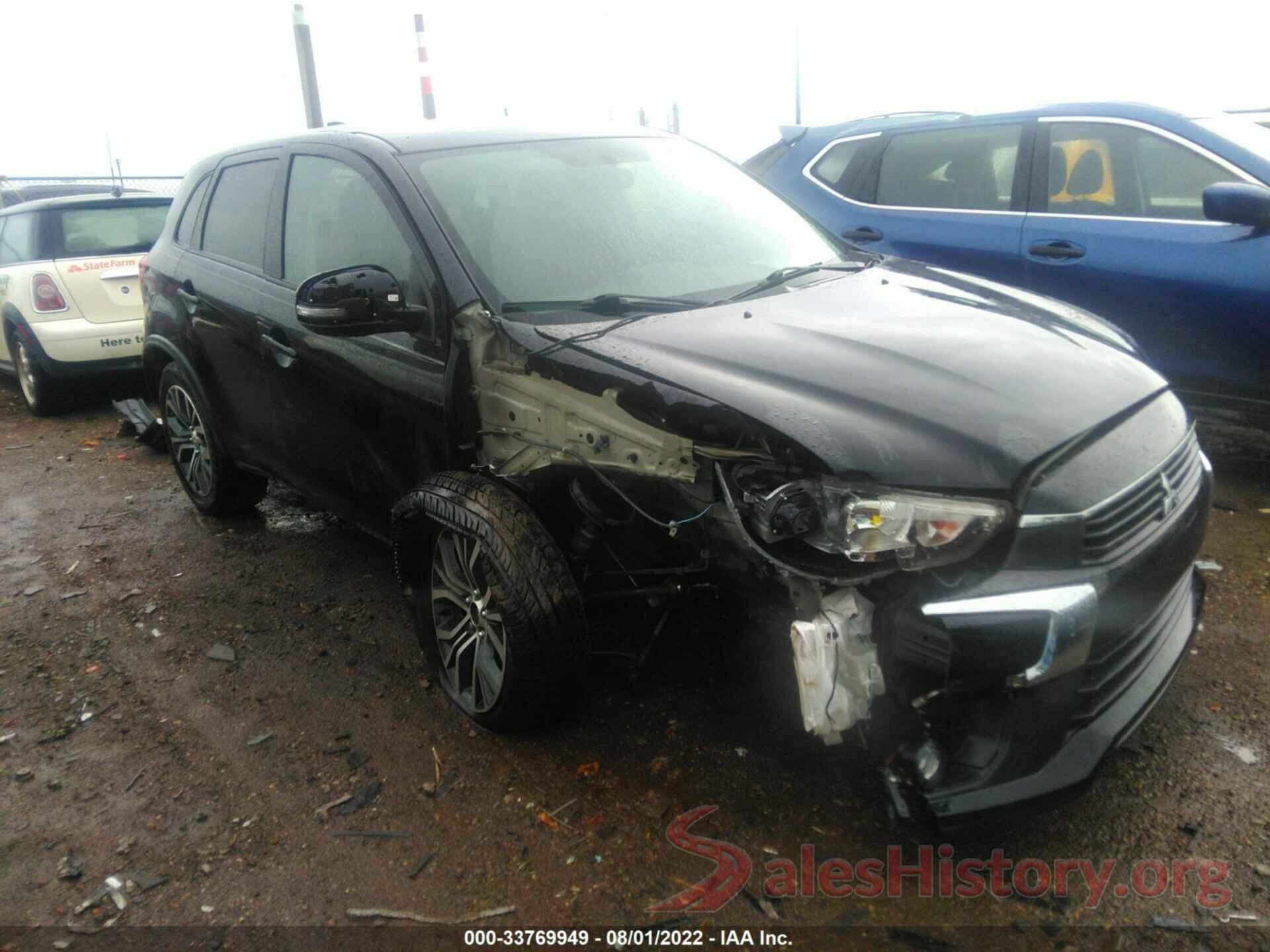 JA4AR3AU7HZ068536 2017 MITSUBISHI OUTLANDER SPORT