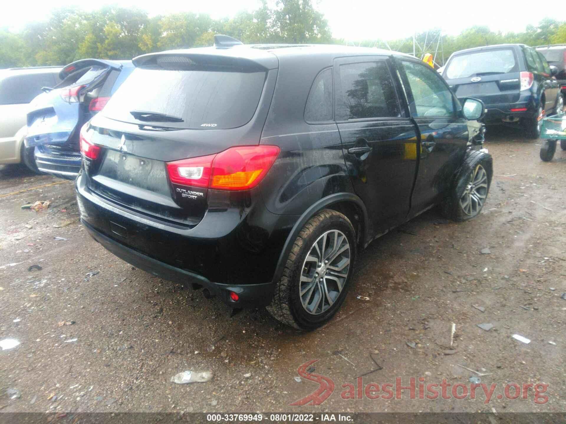 JA4AR3AU7HZ068536 2017 MITSUBISHI OUTLANDER SPORT