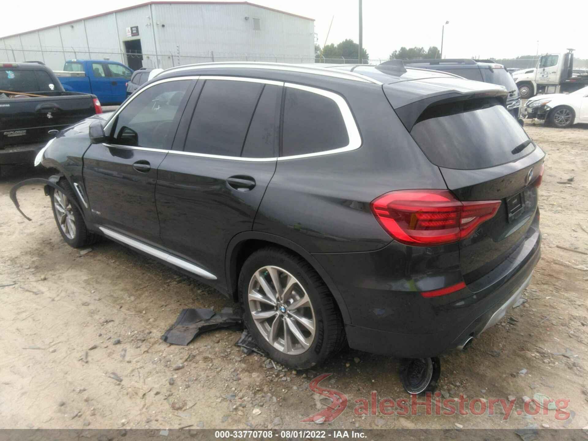 5UXTR9C5XJLD61848 2018 BMW X3