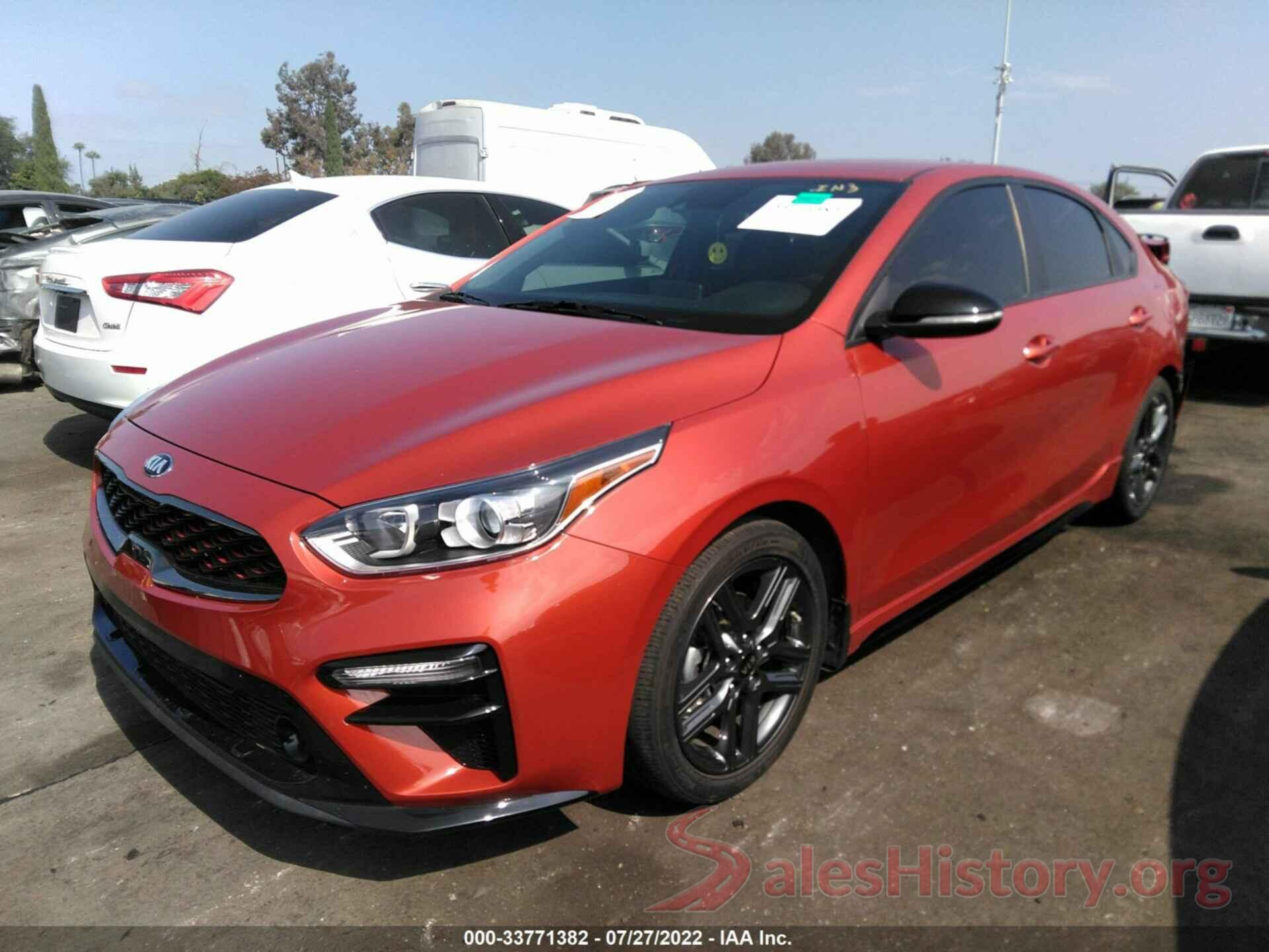 3KPF34AD0LE243572 2020 KIA FORTE