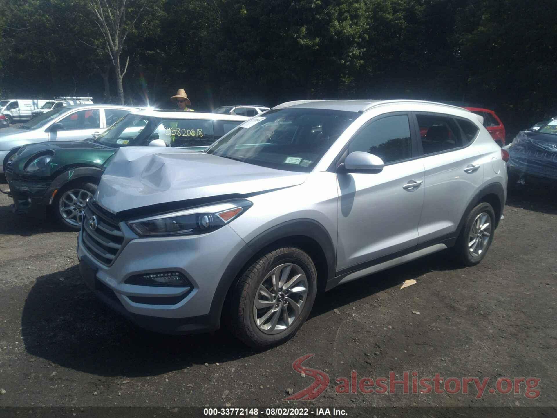 KM8J3CA41JU717267 2018 HYUNDAI TUCSON