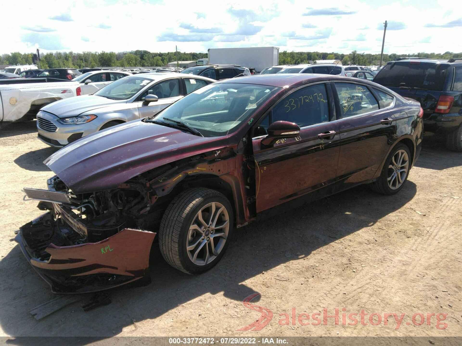 3FA6P0T93HR268042 2017 FORD FUSION