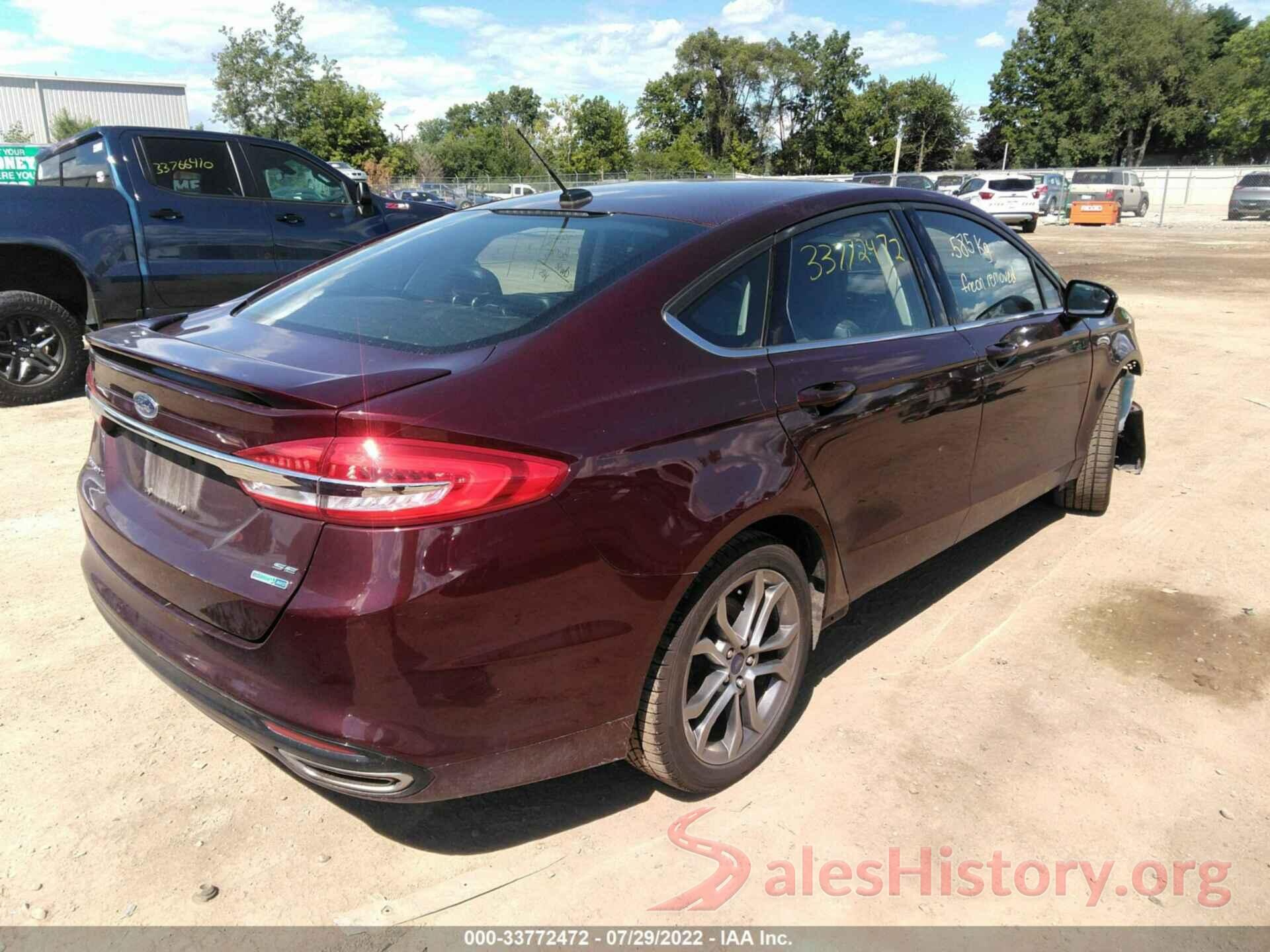 3FA6P0T93HR268042 2017 FORD FUSION