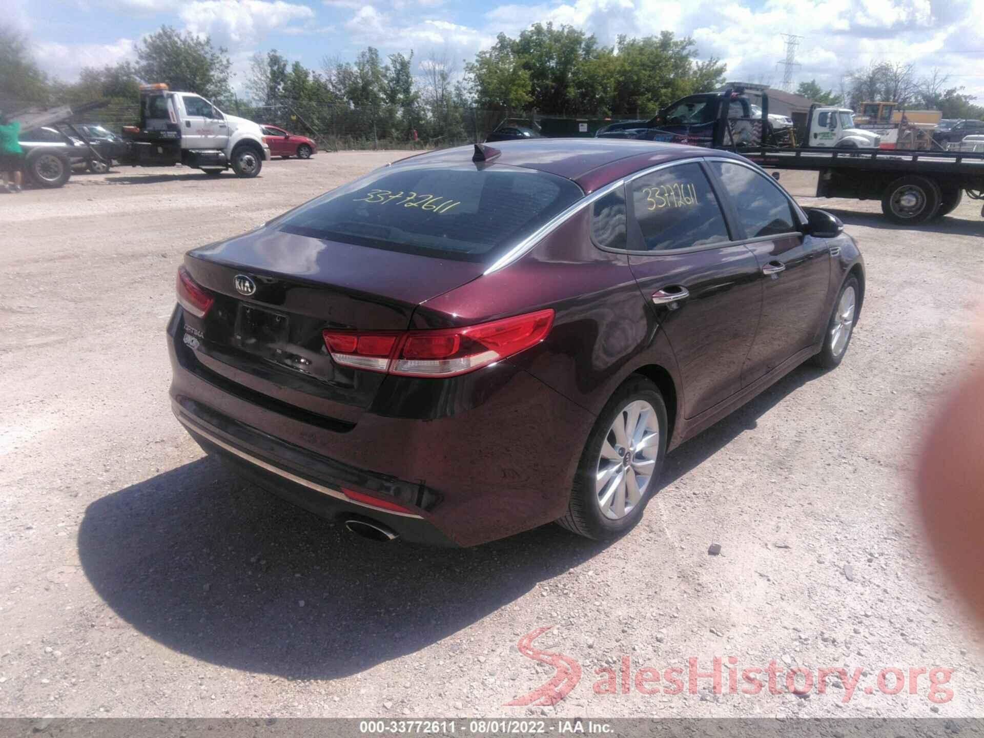 5XXGT4L35HG162705 2017 KIA OPTIMA