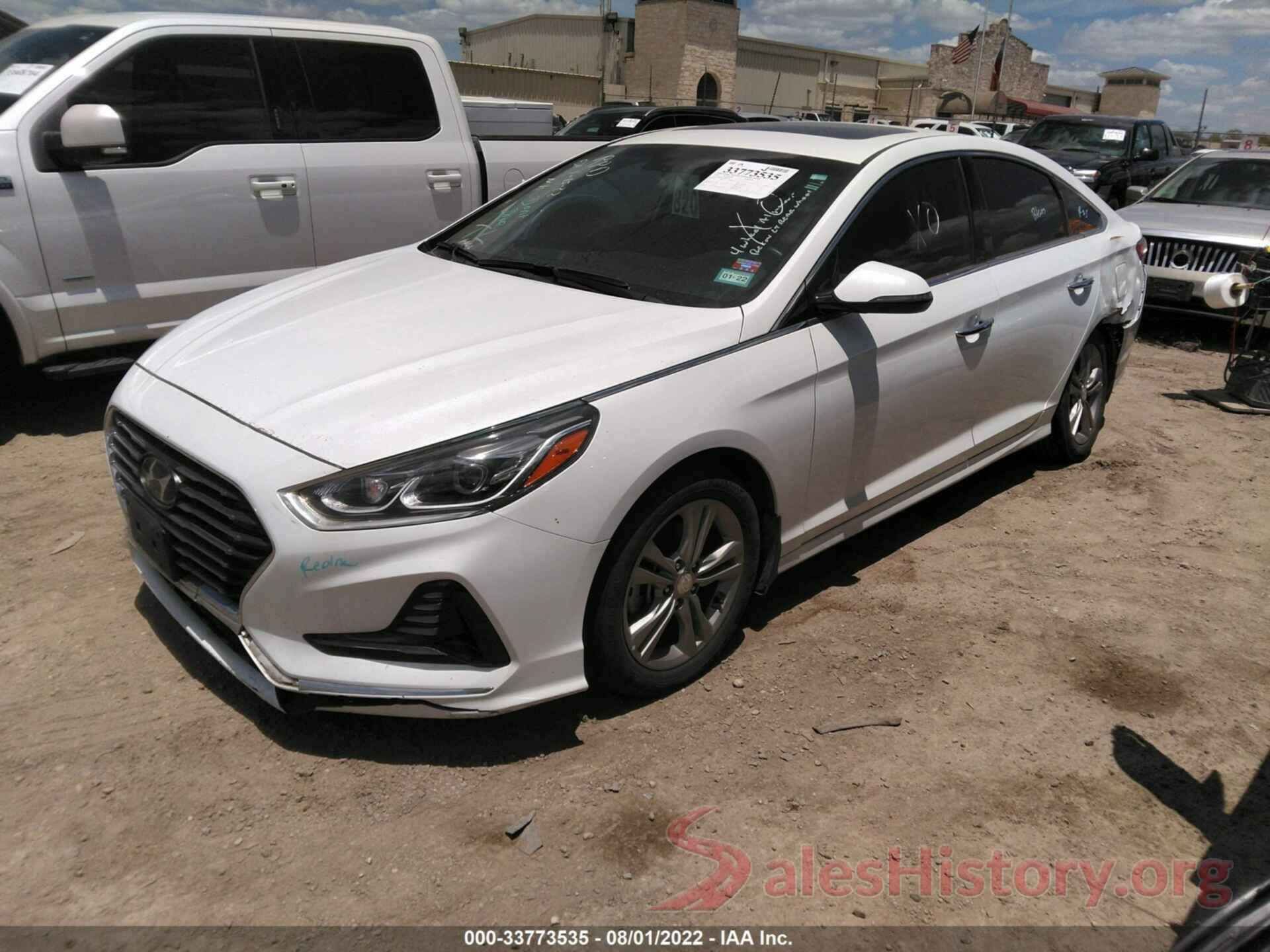 5NPE34AF3JH692797 2018 HYUNDAI SONATA