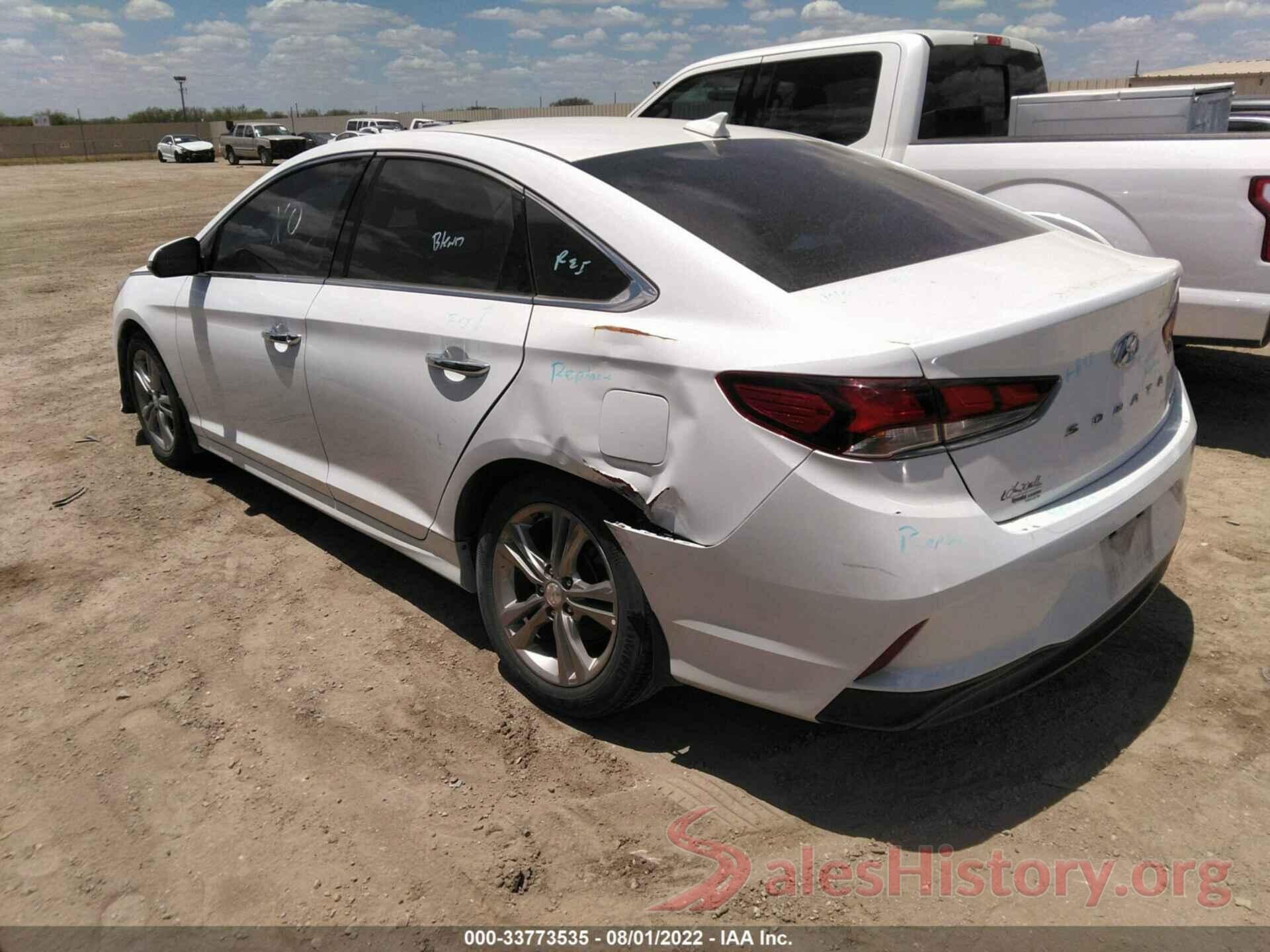 5NPE34AF3JH692797 2018 HYUNDAI SONATA