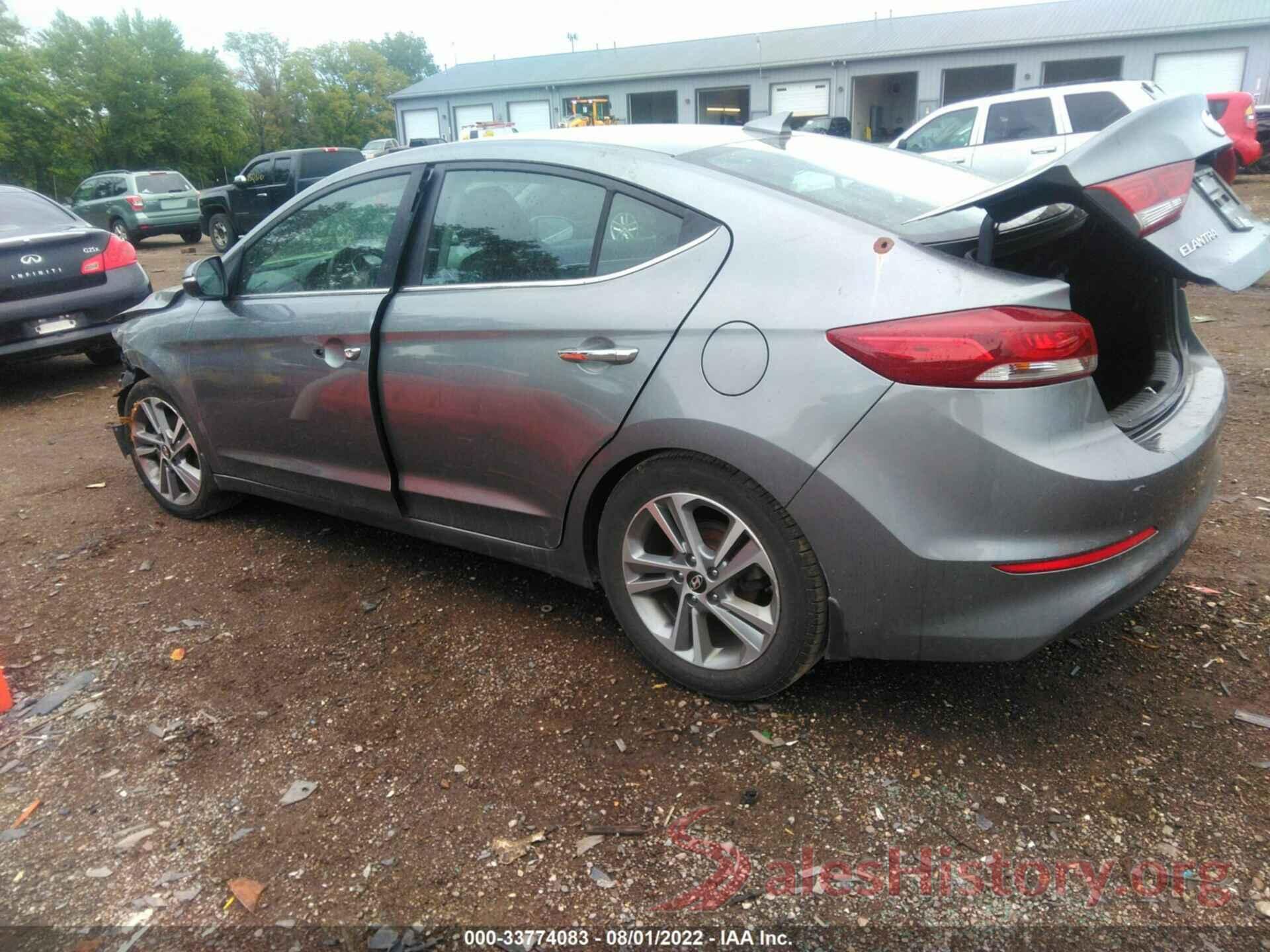 KMHD84LFXHU338975 2017 HYUNDAI ELANTRA