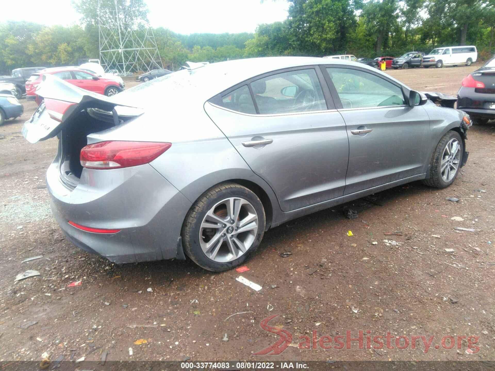 KMHD84LFXHU338975 2017 HYUNDAI ELANTRA