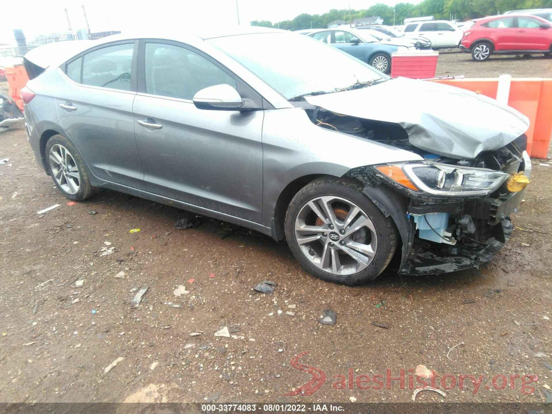 KMHD84LFXHU338975 2017 HYUNDAI ELANTRA