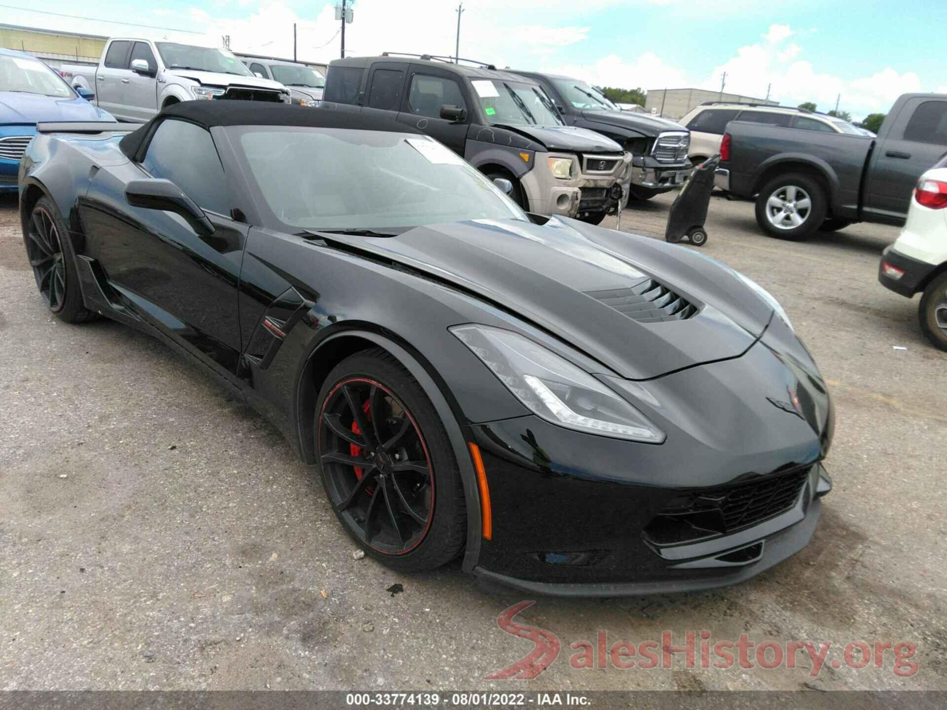 1G1YY3D70K5101705 2019 CHEVROLET CORVETTE