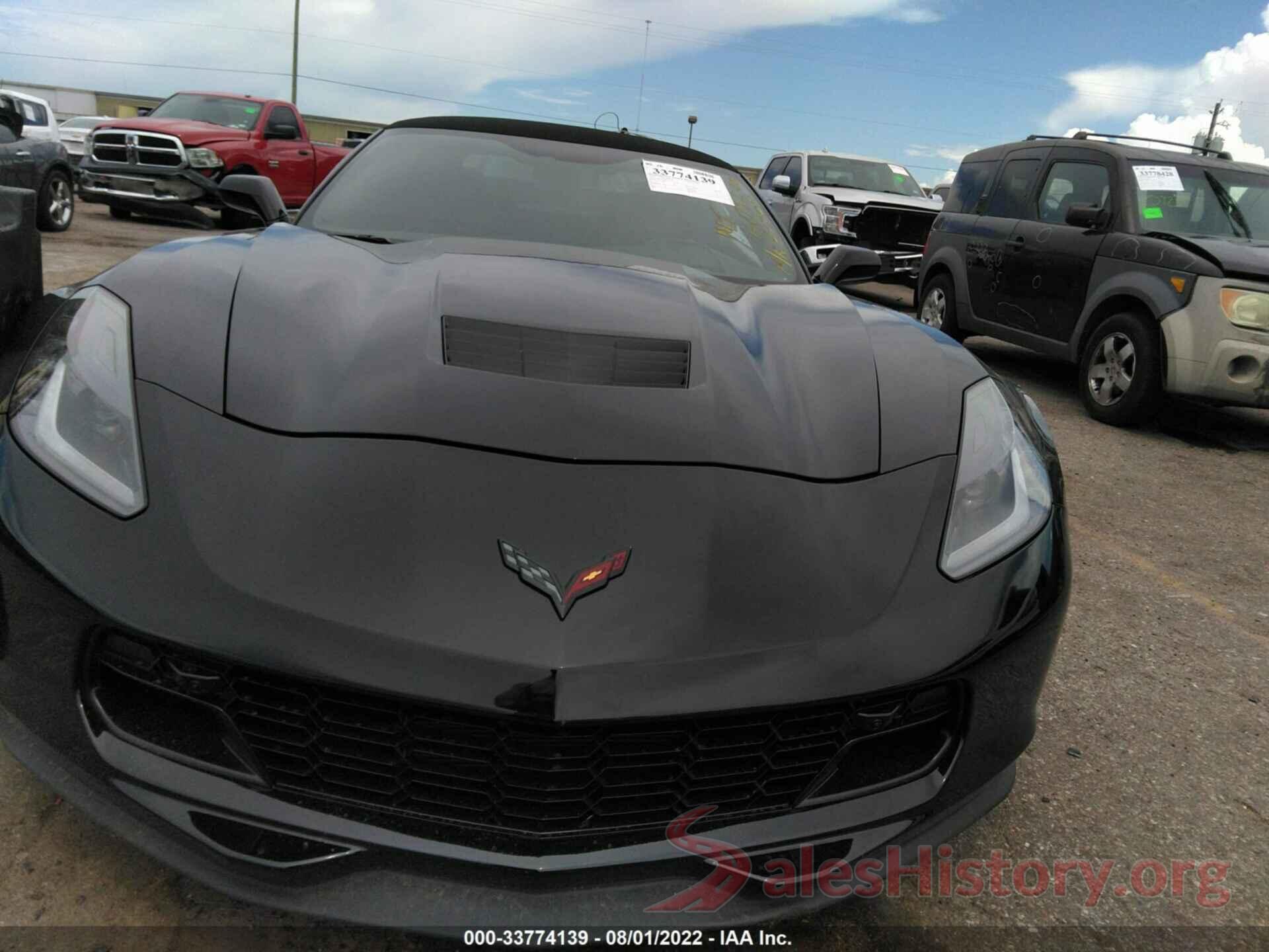 1G1YY3D70K5101705 2019 CHEVROLET CORVETTE