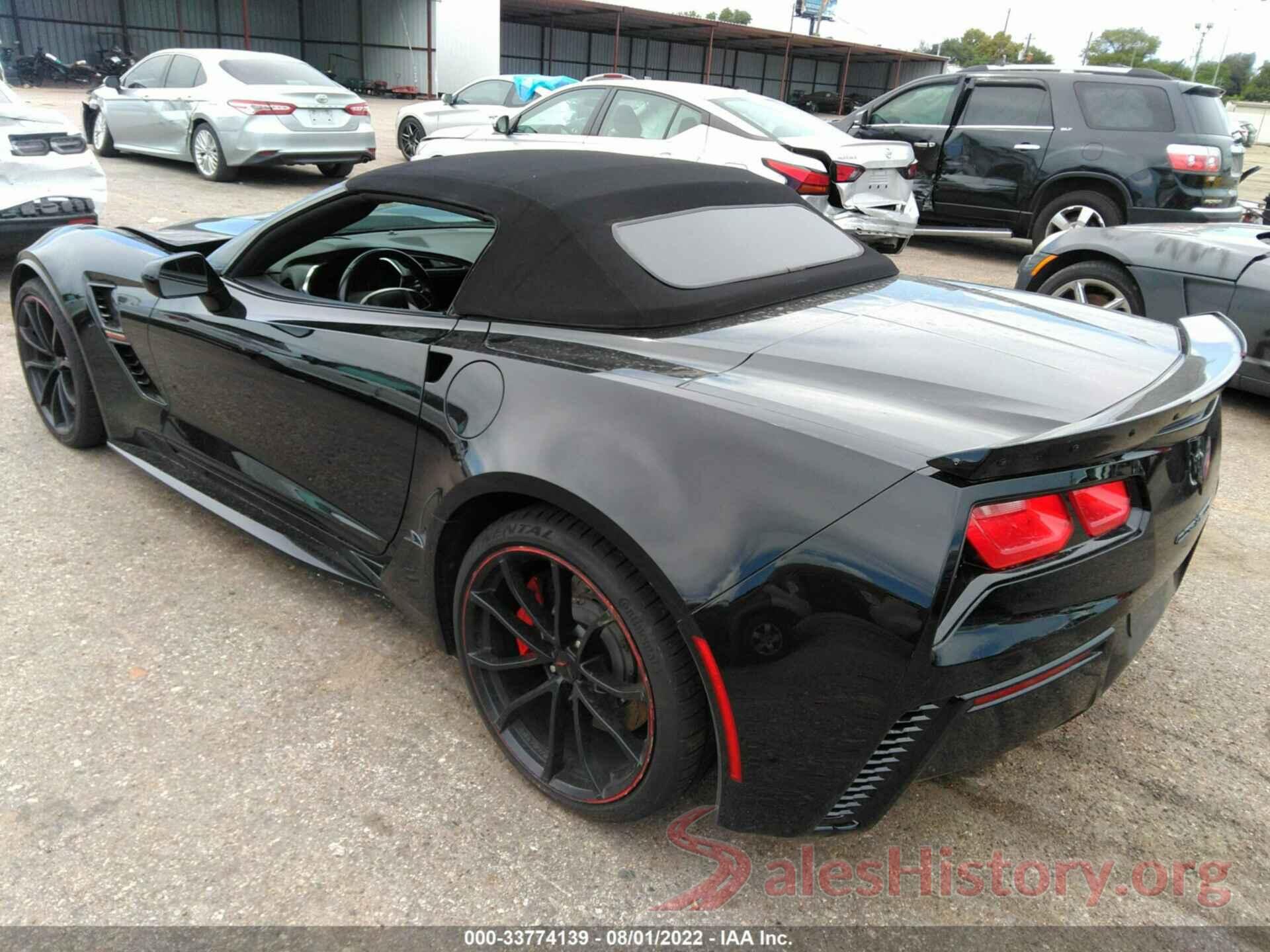 1G1YY3D70K5101705 2019 CHEVROLET CORVETTE